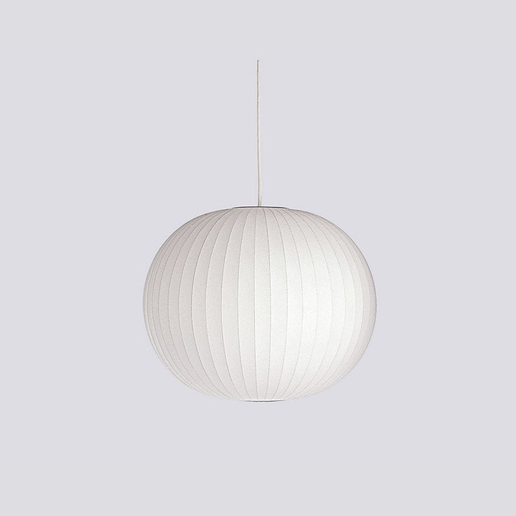 Bis Silk & Steel Pendant Lamp-Neutral Decor