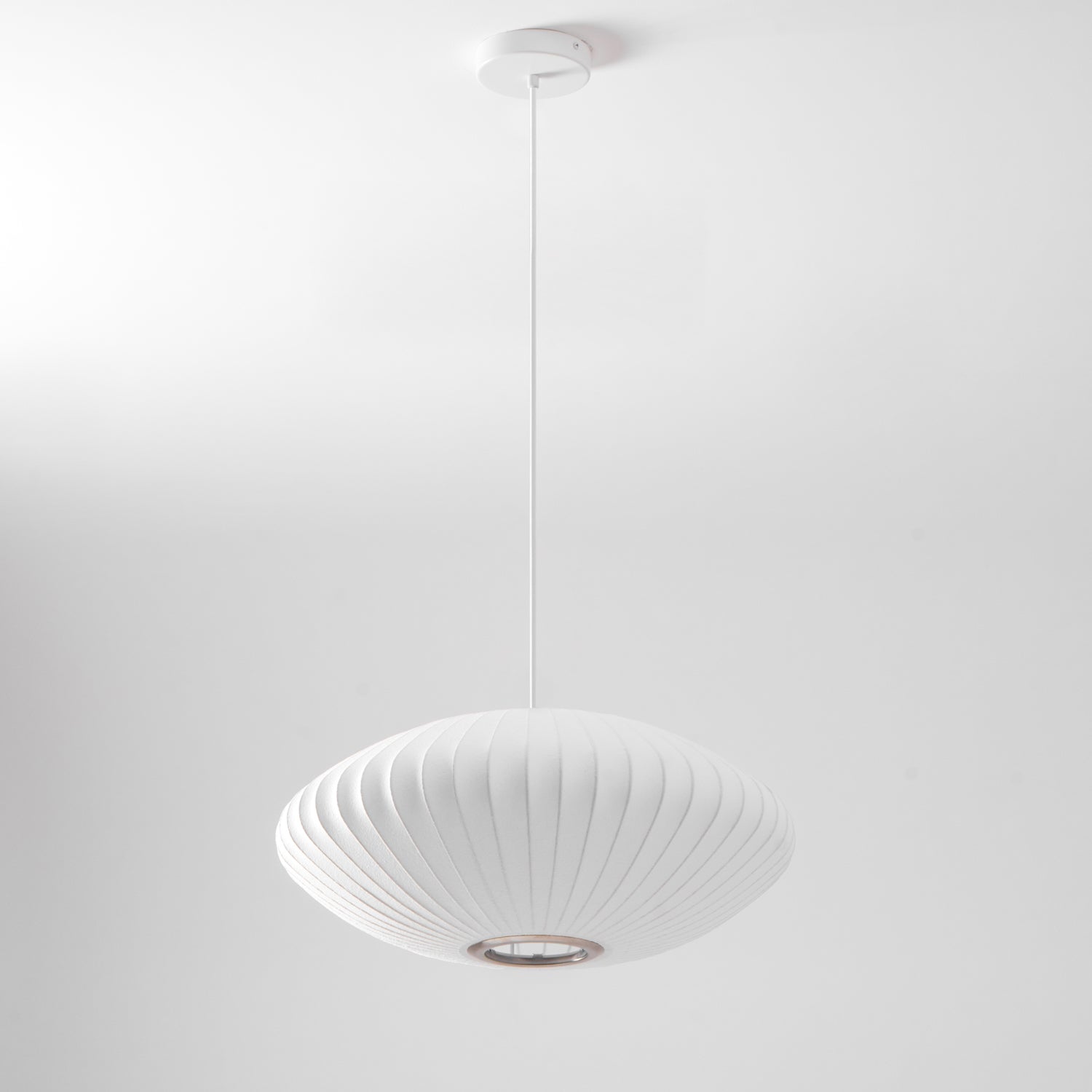 Nebula Bubble Mulberry Silk Pendant Lamp-Neutral Decor