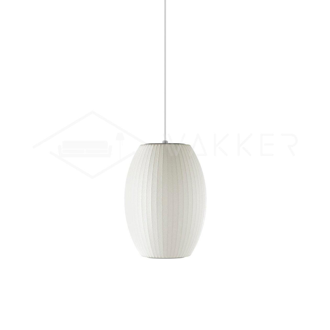 Bis Silk & Steel Pendant Lamp-Neutral Decor