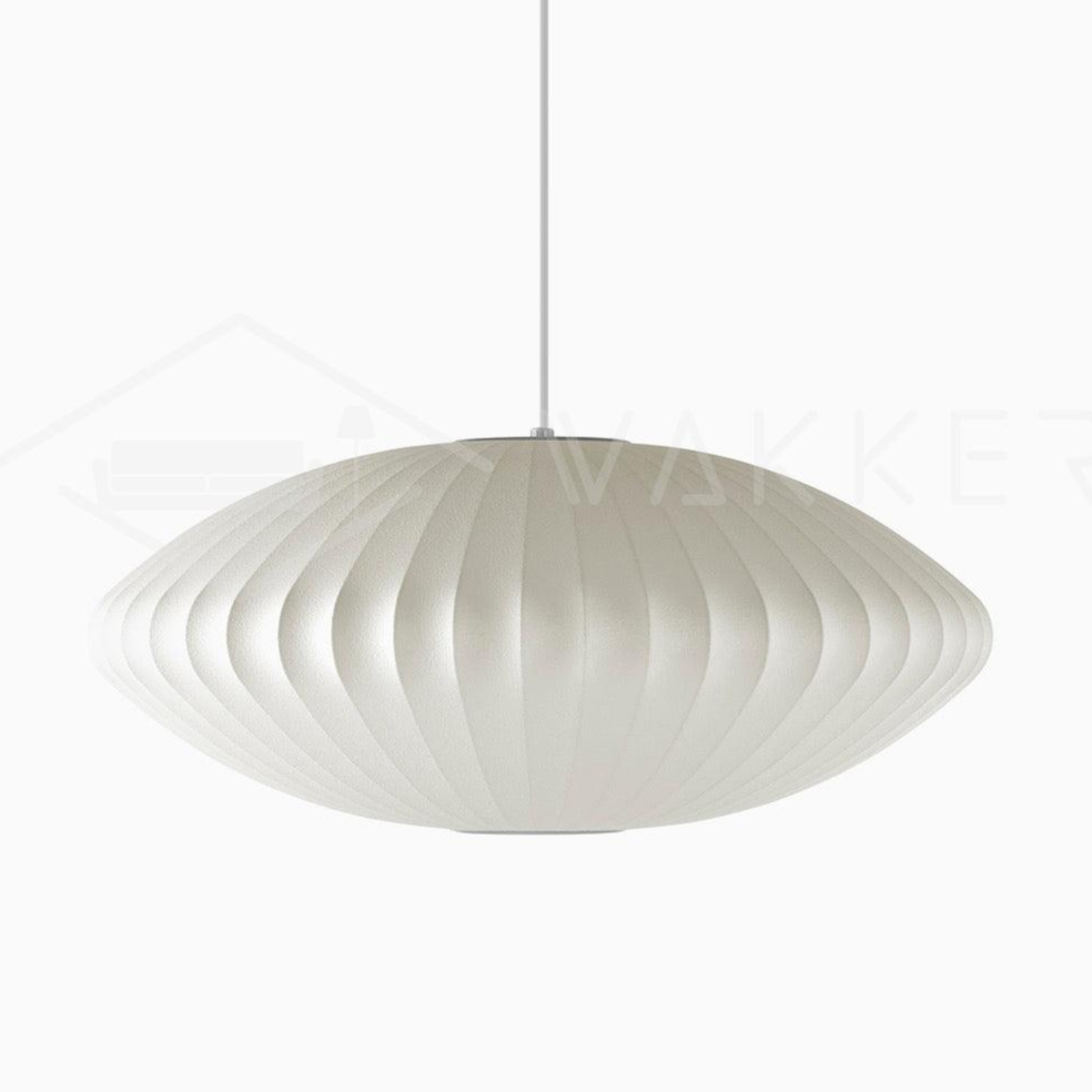 Bis Silk & Steel Pendant Lamp-Neutral Decor