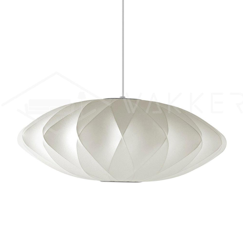 Nebula Bubble Mulberry Silk Pendant Lamp-Neutral Decor
