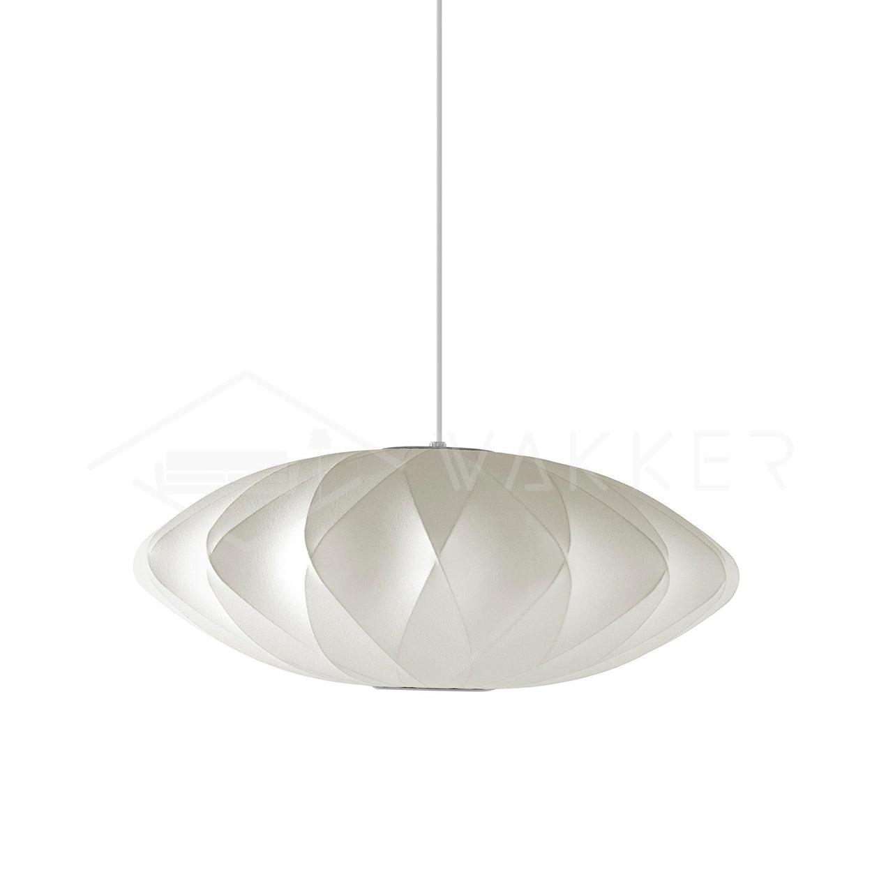 Nebula Bubble Mulberry Silk Pendant Lamp-Neutral Decor