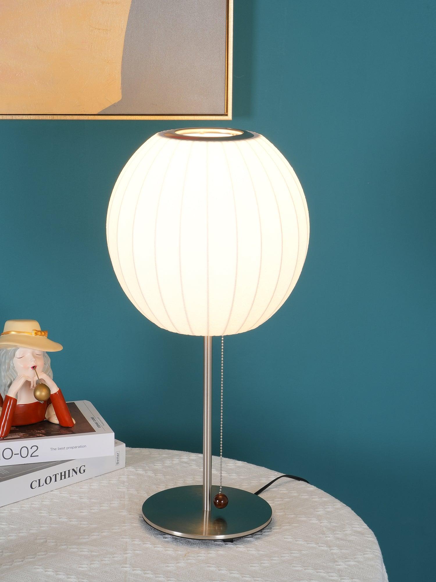 Solisive Steel Artistic Table Lamp-Neutral Decor