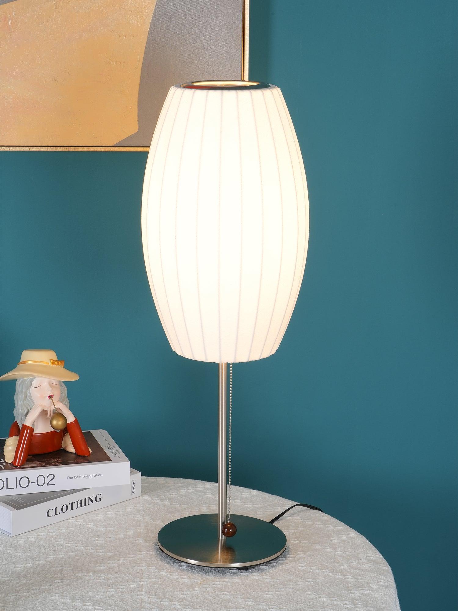 Solisive Steel Artistic Table Lamp-Neutral Decor