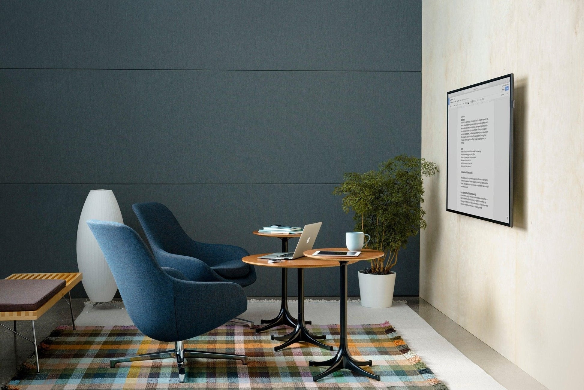 Rostix Steel Minimalist Table Lamp-Neutral Decor