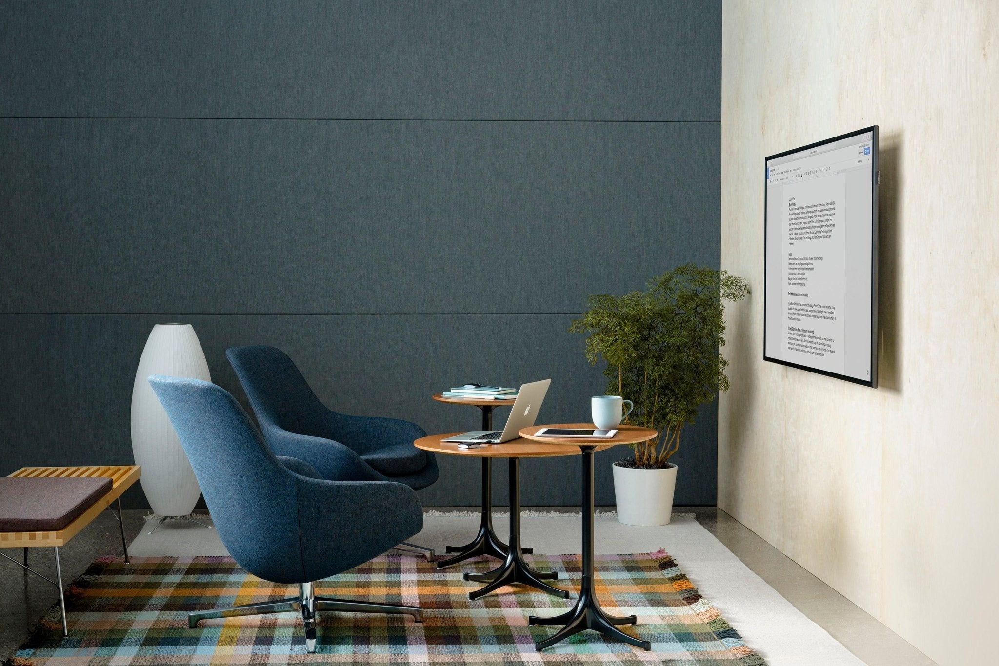 Rostix Steel Minimalist Table Lamp-Neutral Decor