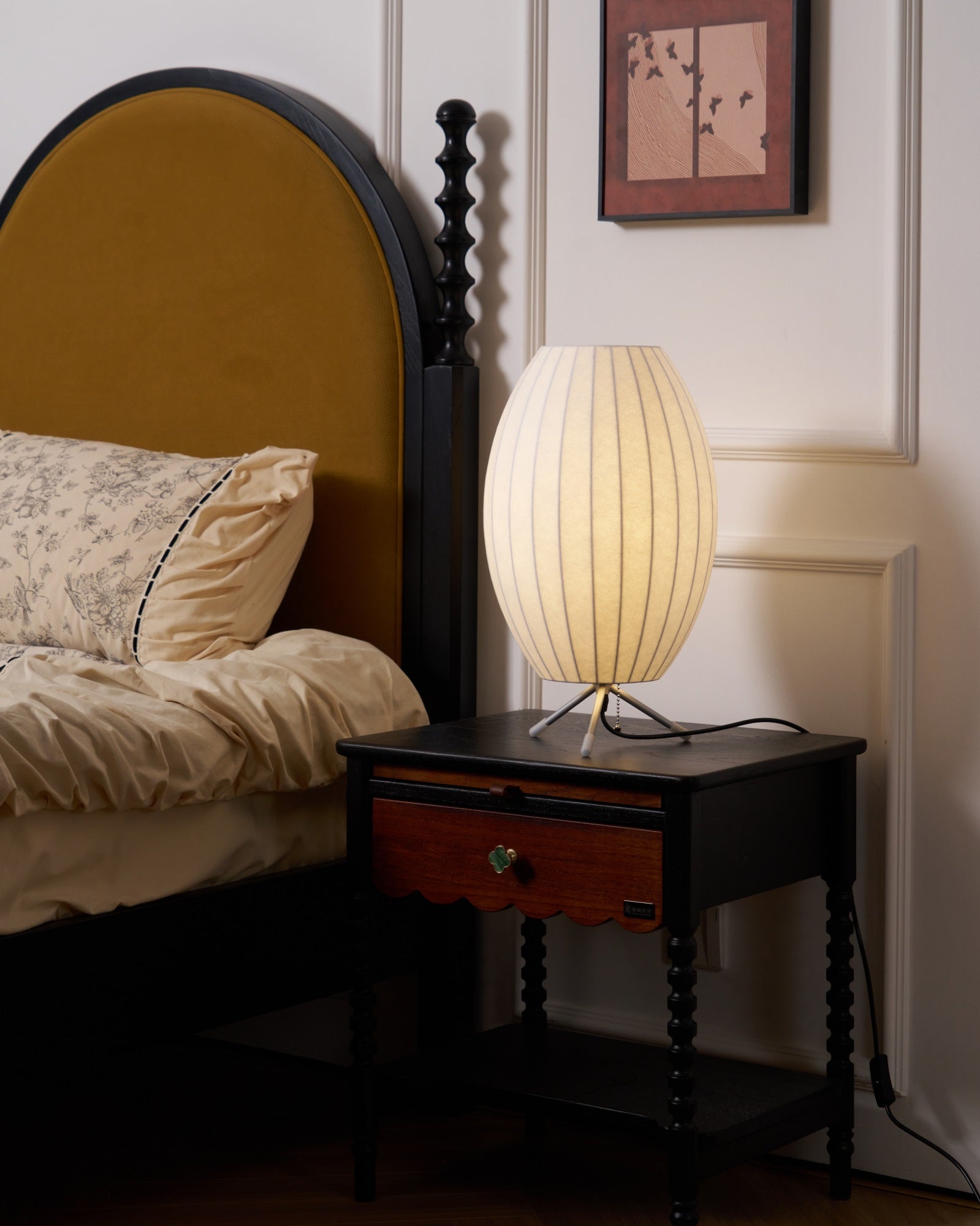 Rostix Steel Minimalist Table Lamp-Neutral Decor