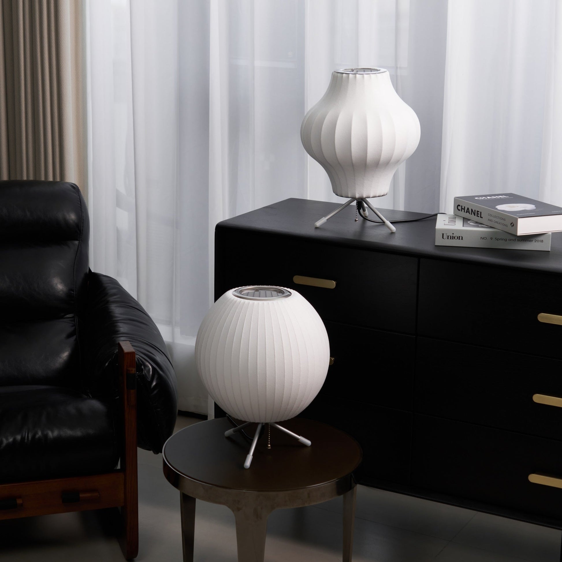 Rostix Steel Minimalist Table Lamp-Neutral Decor