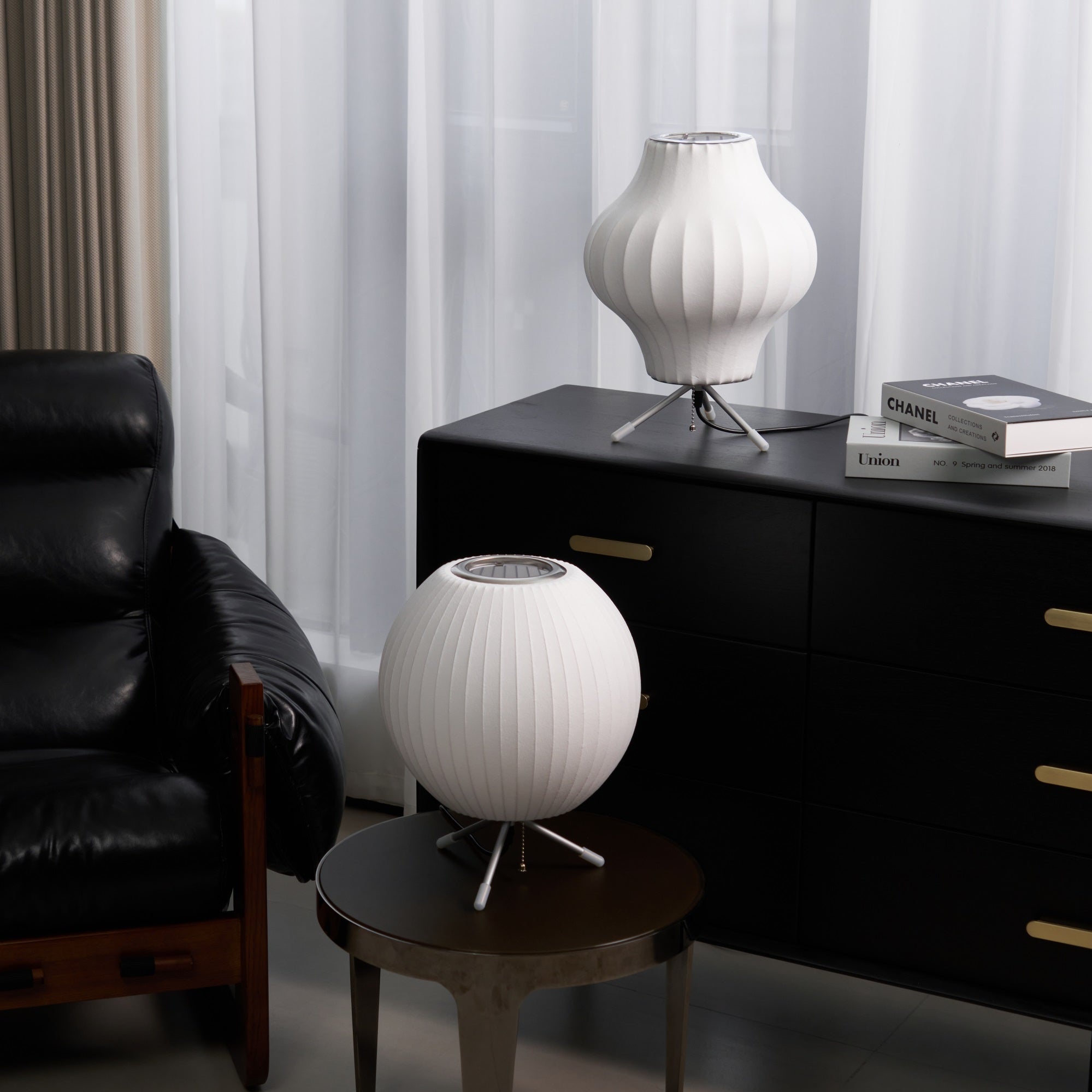 Rostix Steel Minimalist Table Lamp-Neutral Decor