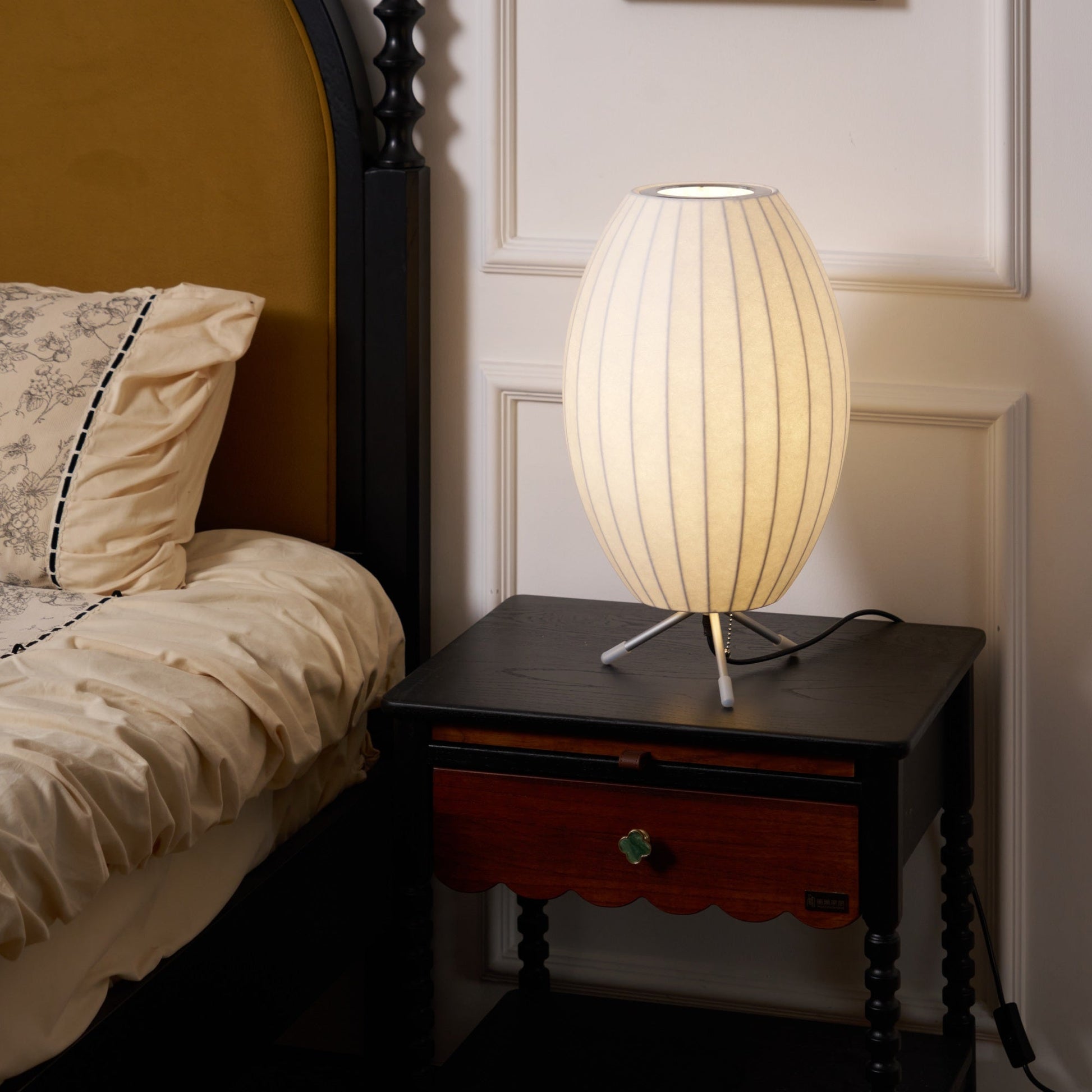 Rostix Steel Minimalist Table Lamp-Neutral Decor