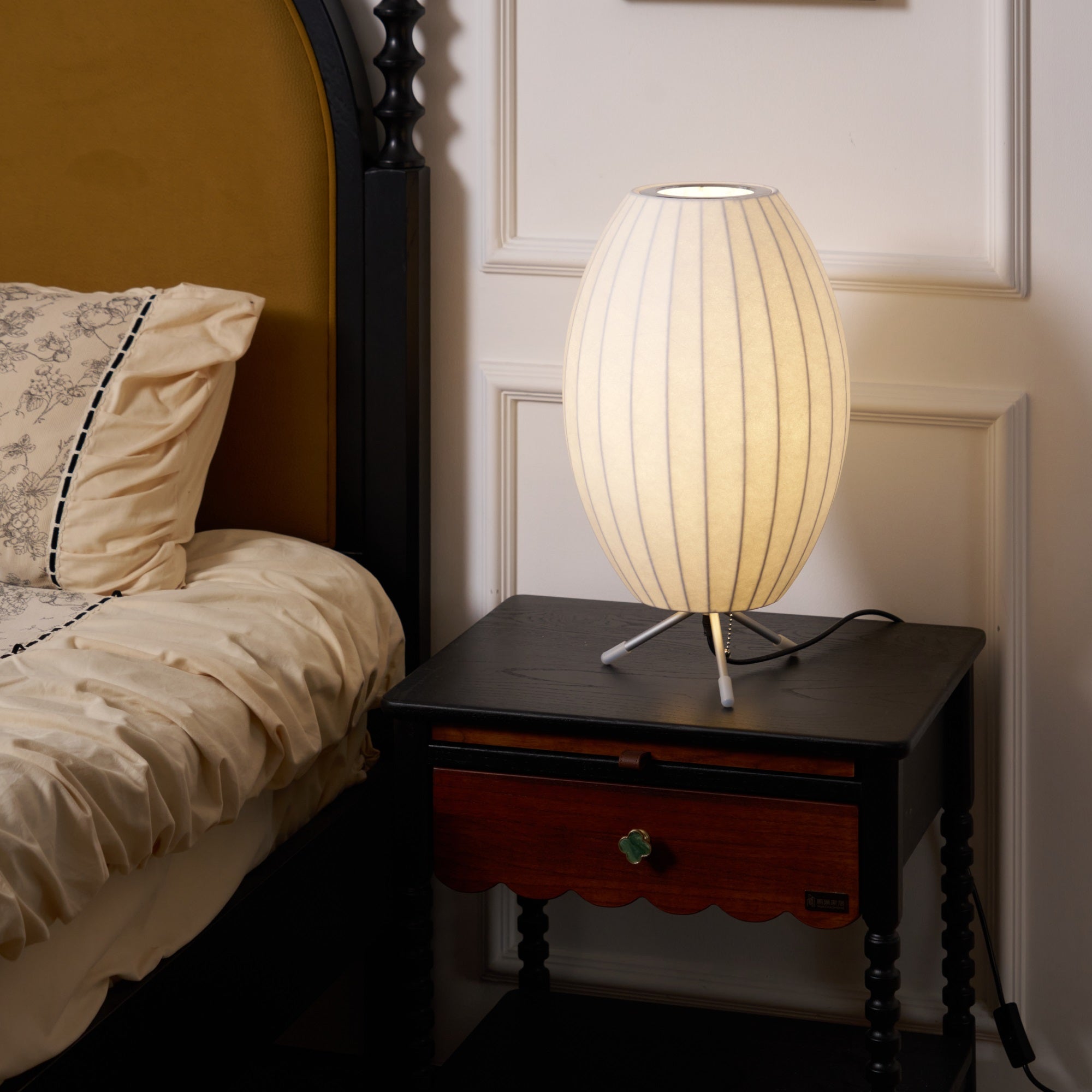 Rostix Steel Minimalist Table Lamp-Neutral Decor