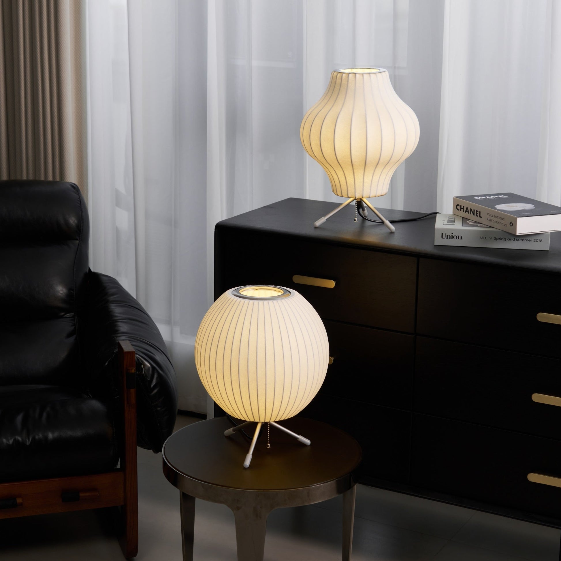 Rostix Steel Minimalist Table Lamp-Neutral Decor