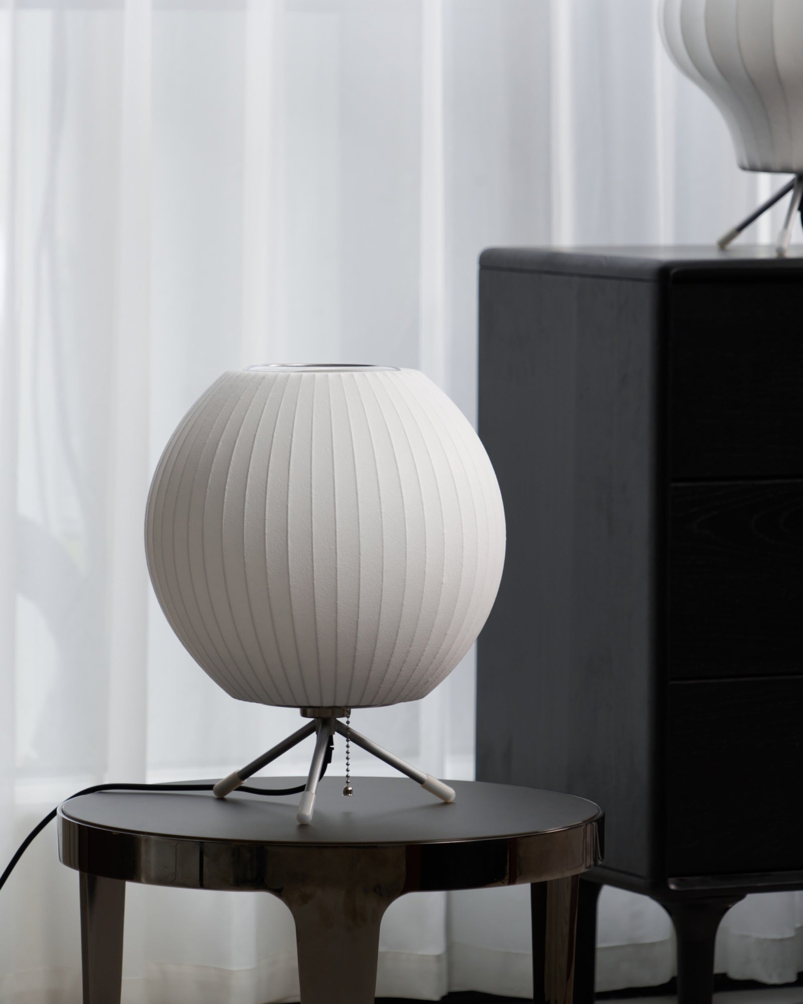 Rostix Steel Minimalist Table Lamp-Neutral Decor