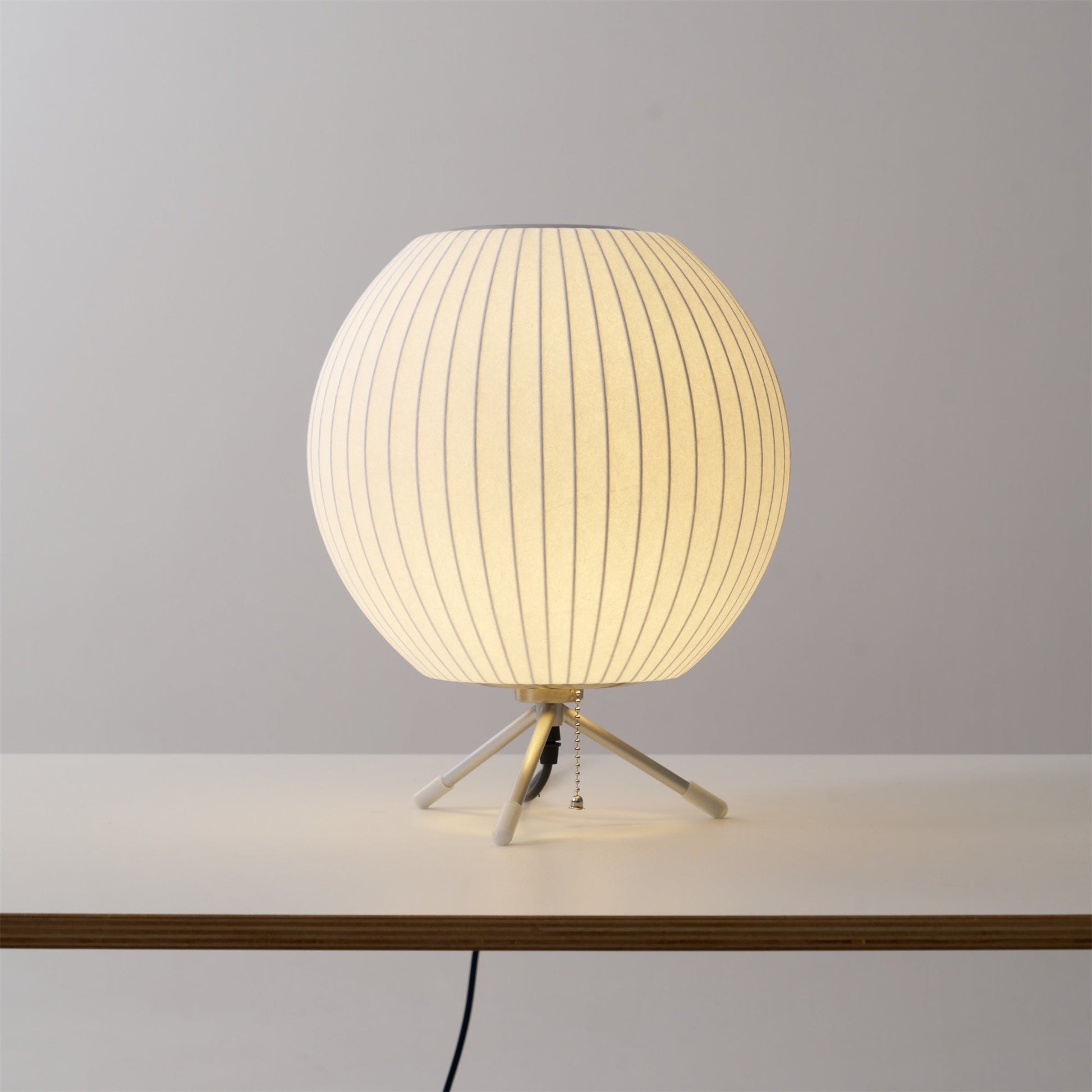 Rostix Steel Minimalist Table Lamp-Neutral Decor