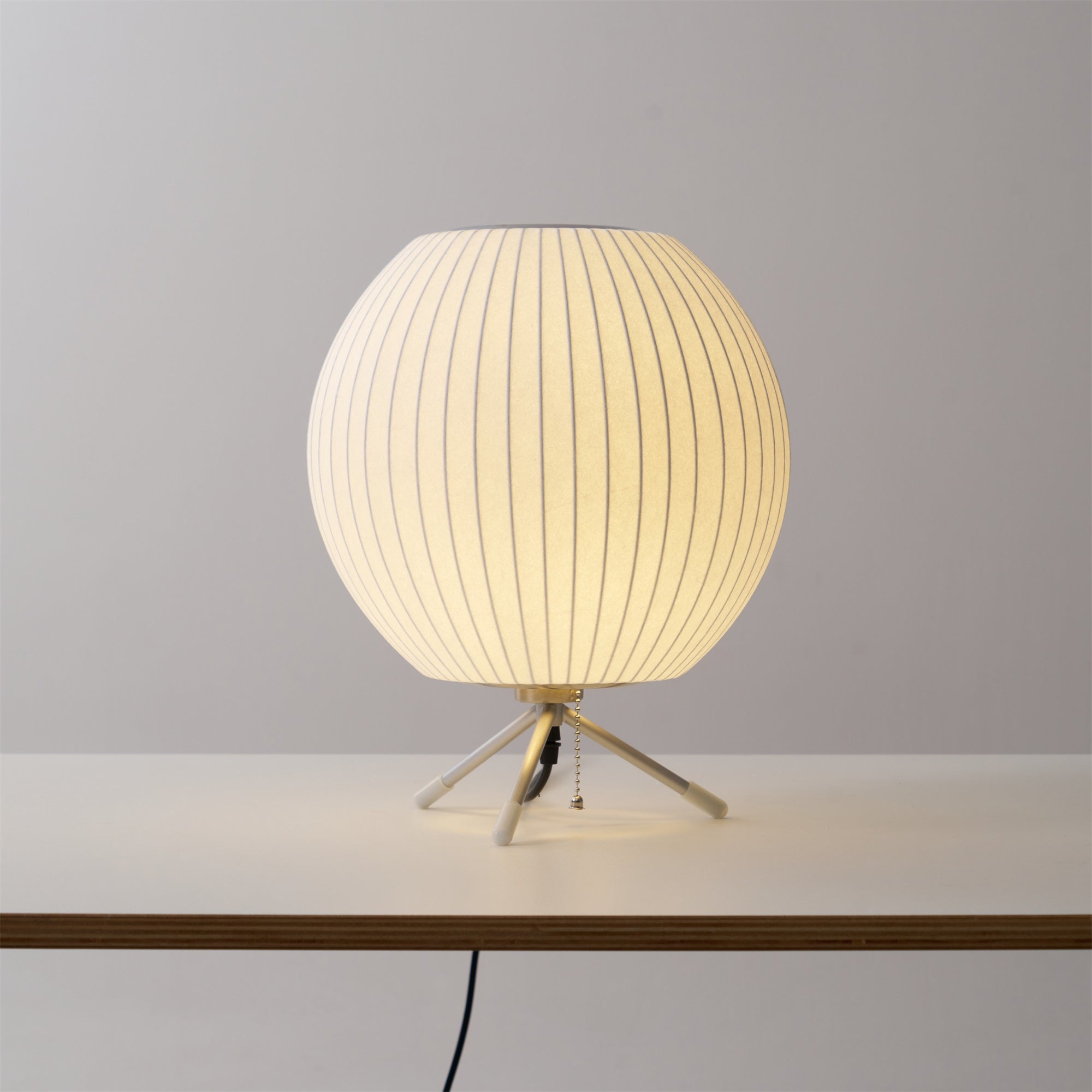 Rostix Steel Minimalist Table Lamp-Neutral Decor