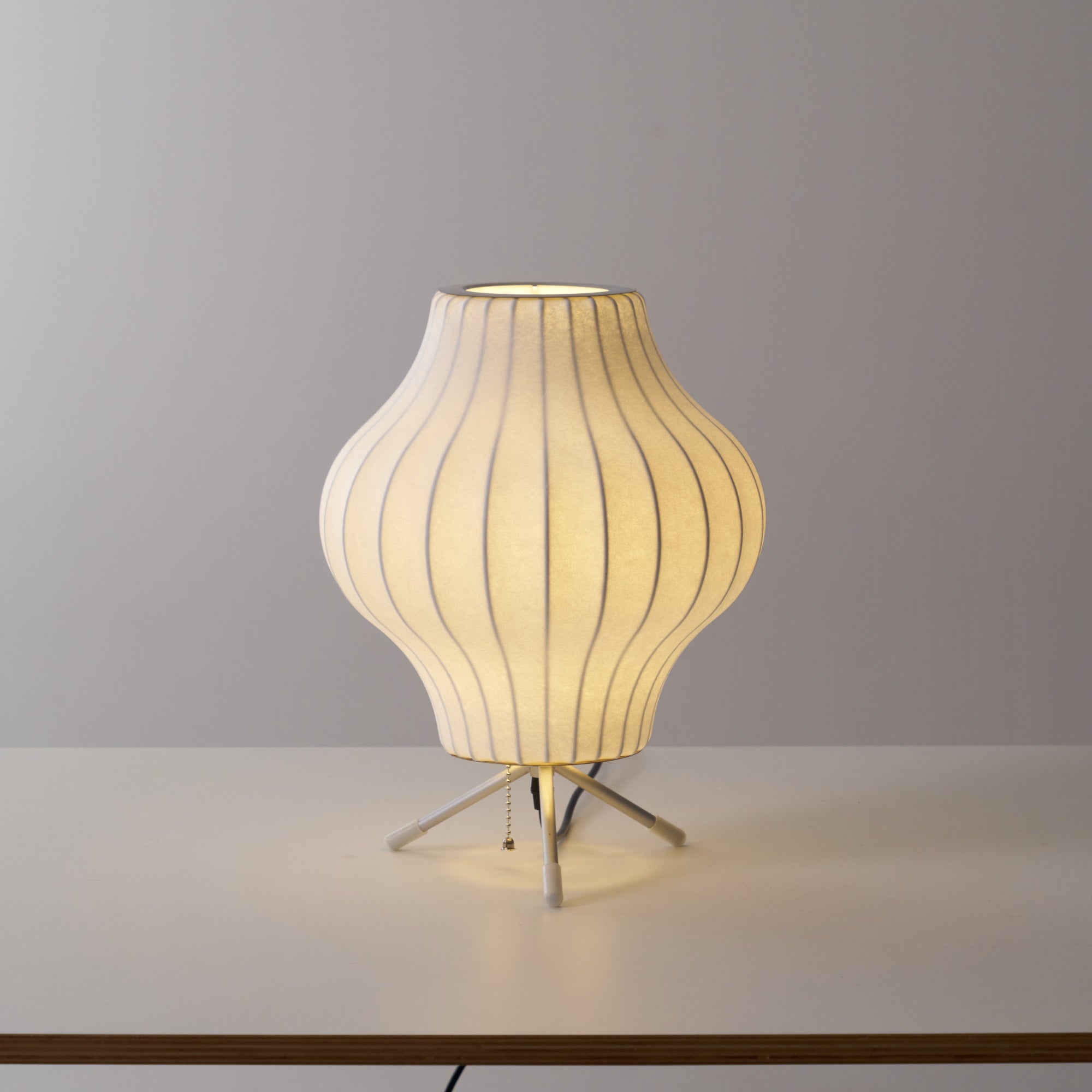 Rostix Steel Minimalist Table Lamp-Neutral Decor