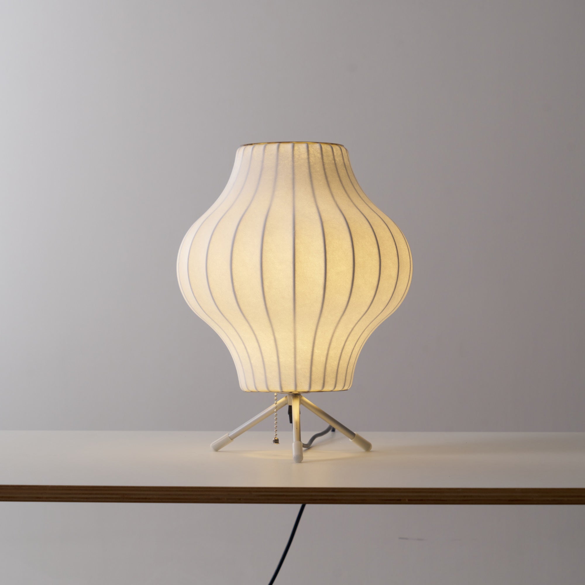 Rostix Steel Minimalist Table Lamp-Neutral Decor