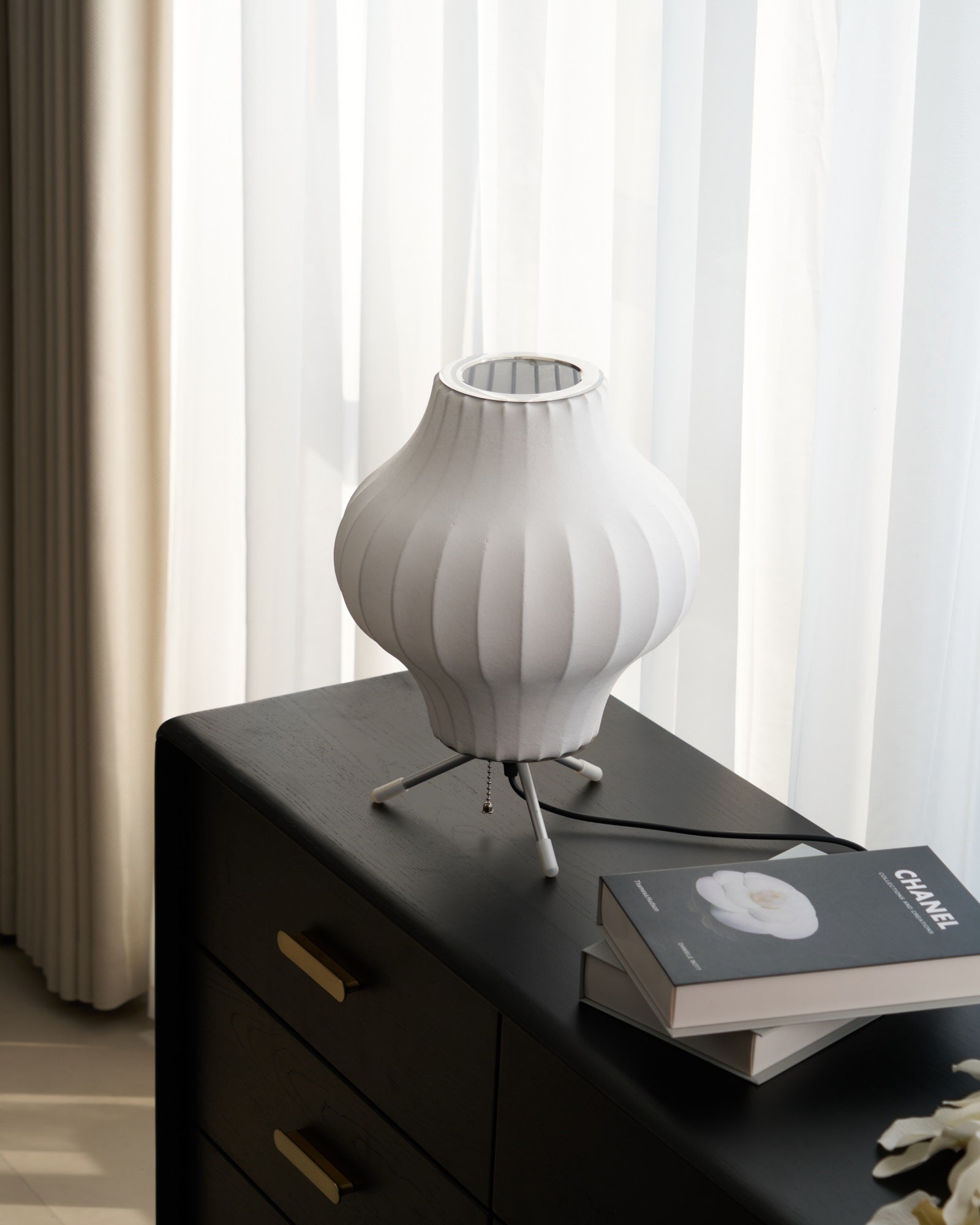 Rostix Steel Minimalist Table Lamp-Neutral Decor