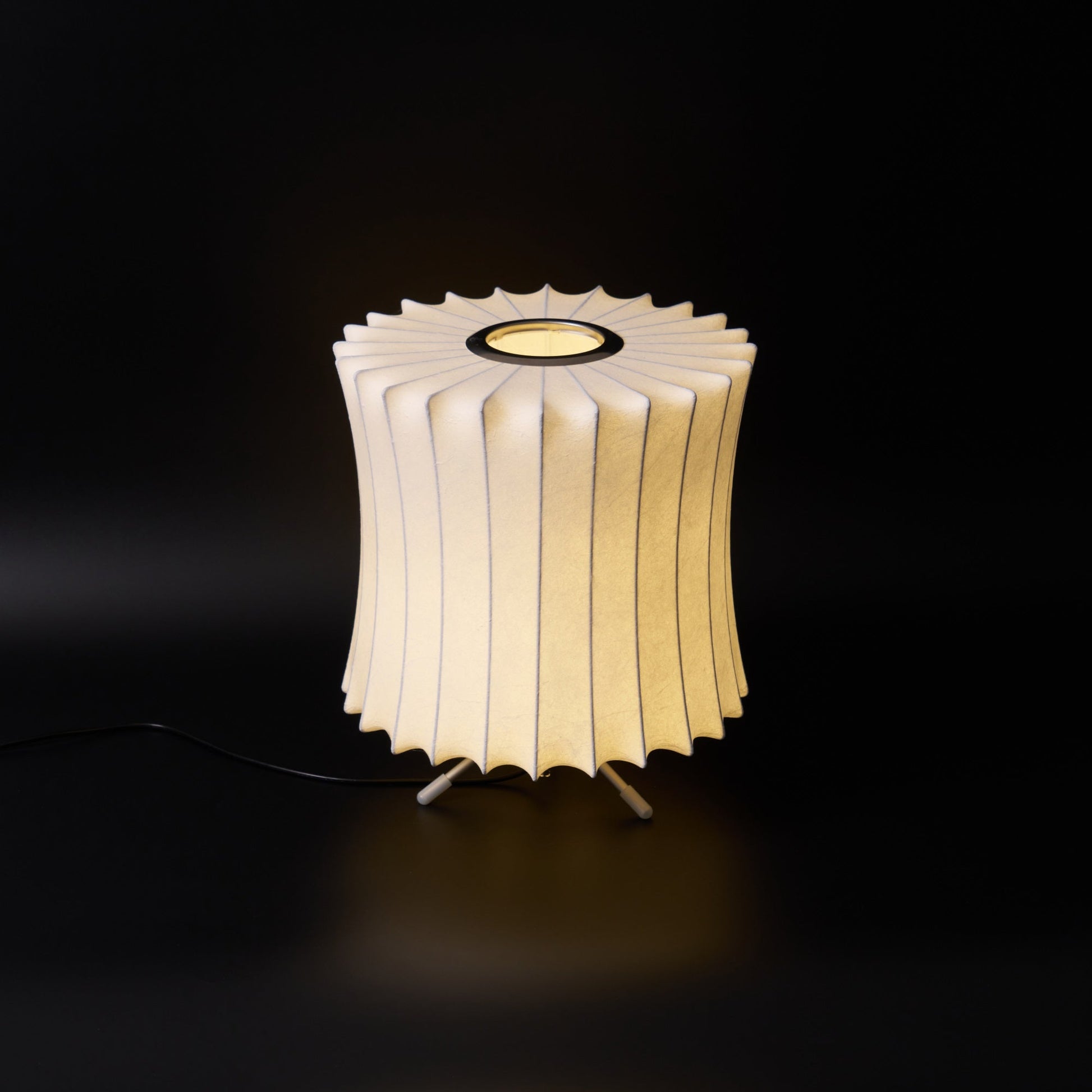 Rostix Steel Minimalist Table Lamp-Neutral Decor