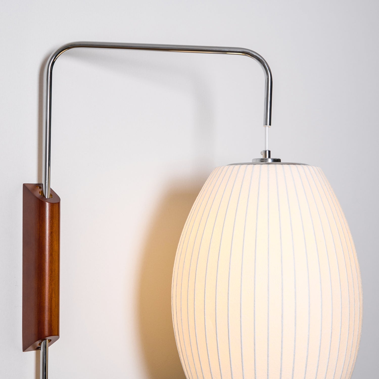Lustra Wall Sconce Walnut Ball-Neutral Decor
