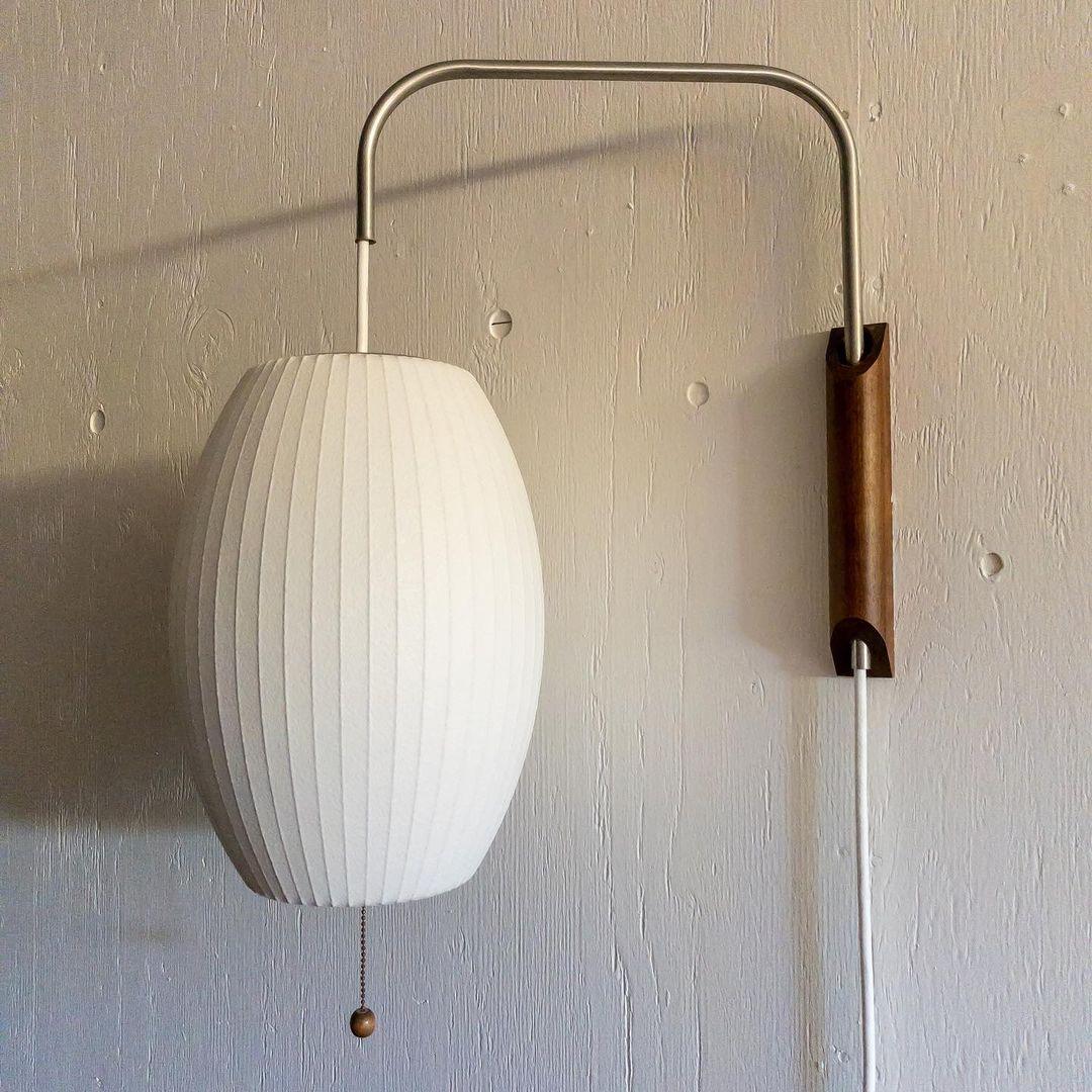Lustra Wall Sconce Walnut Ball-Neutral Decor