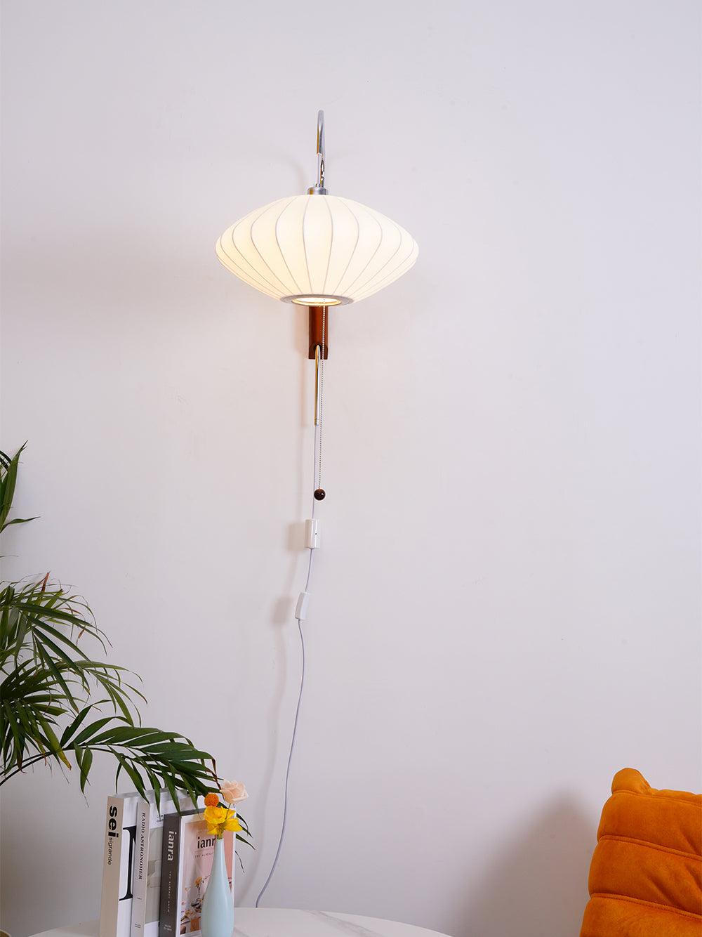 Lustra Wall Sconce Walnut Ball-Neutral Decor