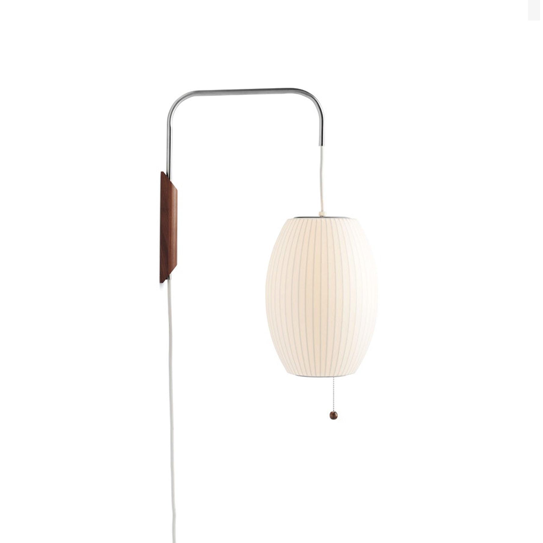 Lustra Wall Sconce Walnut Ball-Neutral Decor
