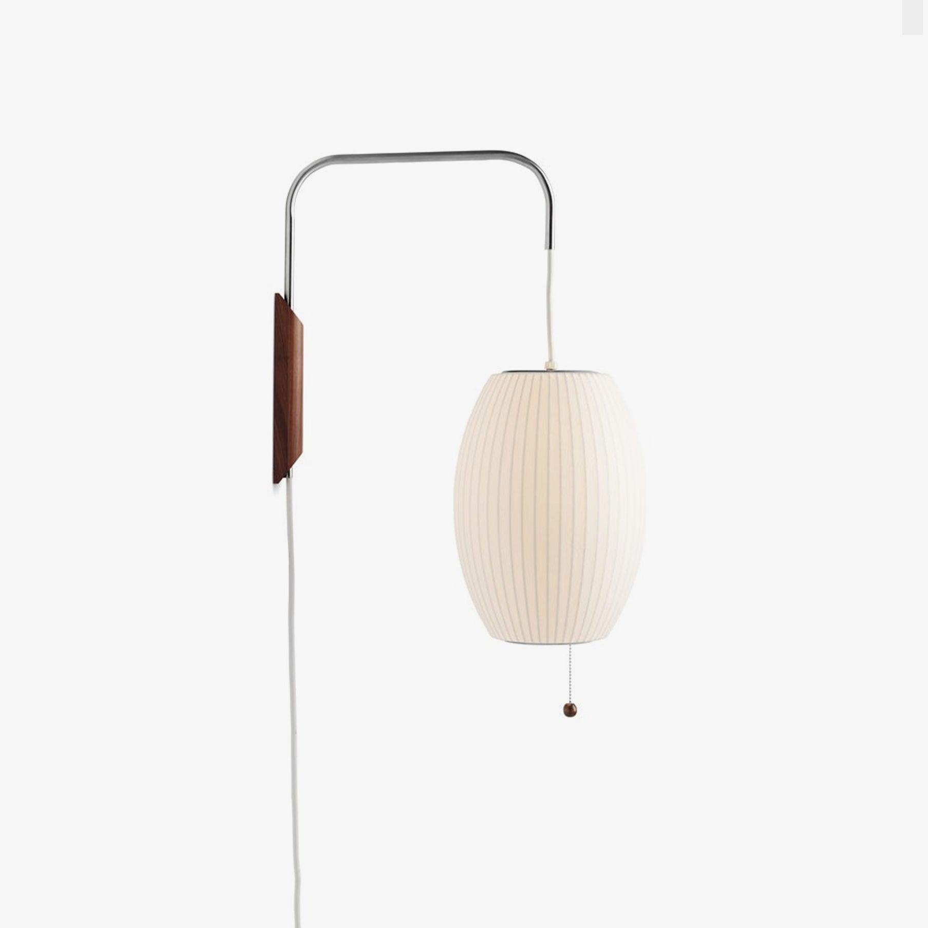 Lustra Wall Sconce Walnut Ball-Neutral Decor