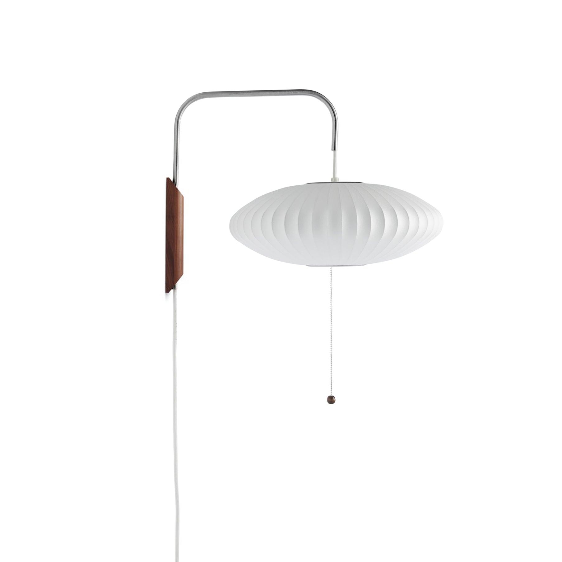 Lustra Wall Sconce Walnut Ball-Neutral Decor