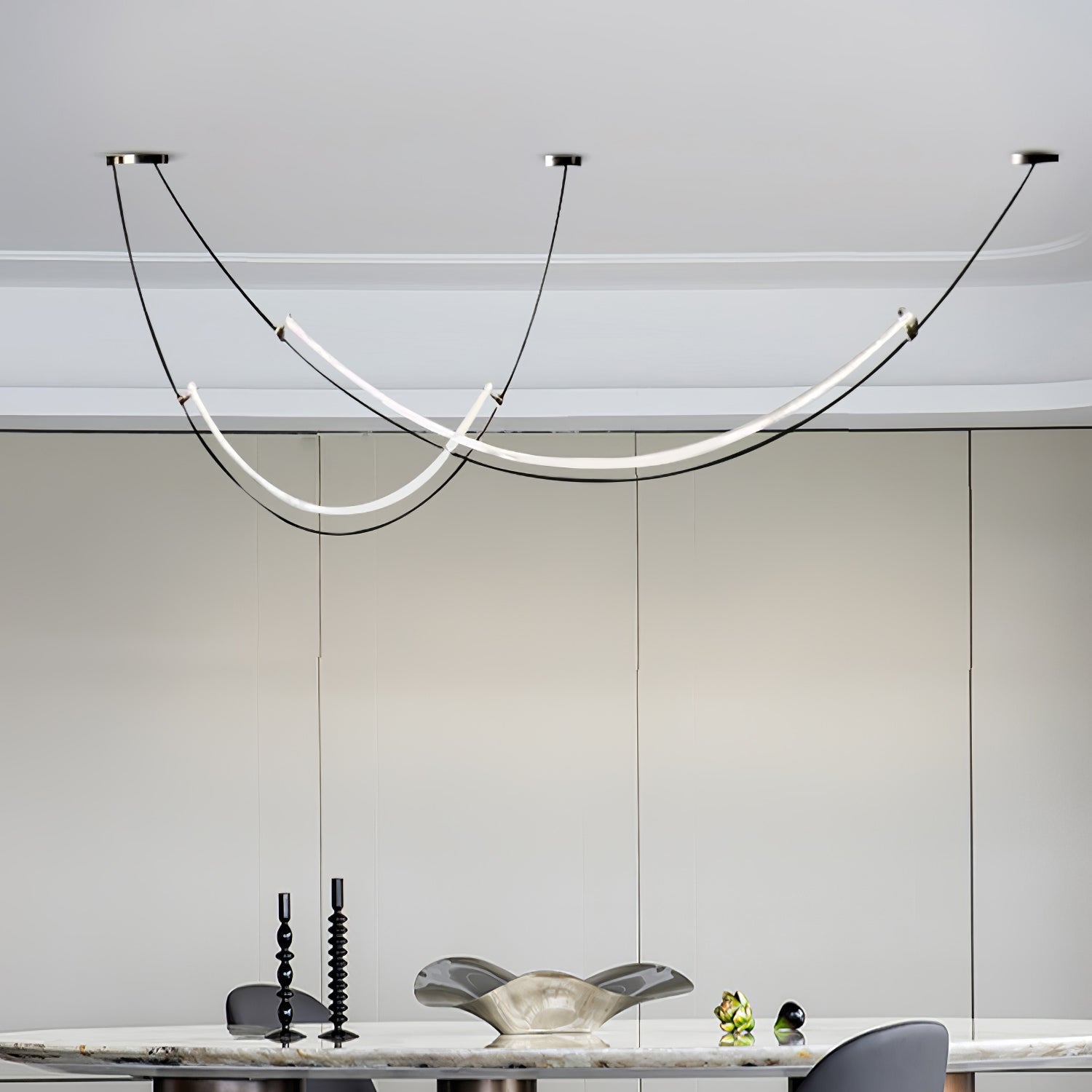 Zephira Curved LED Pendant Light