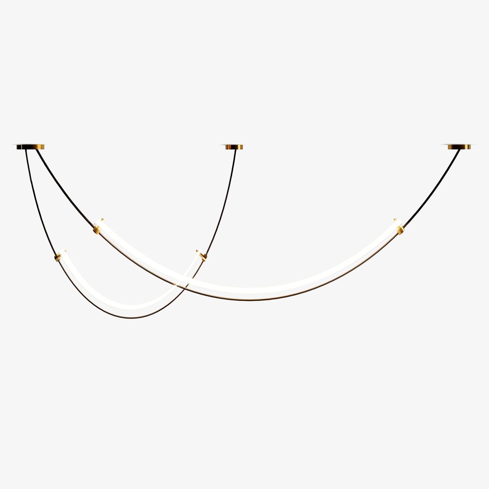Zephira Curved LED Pendant Light