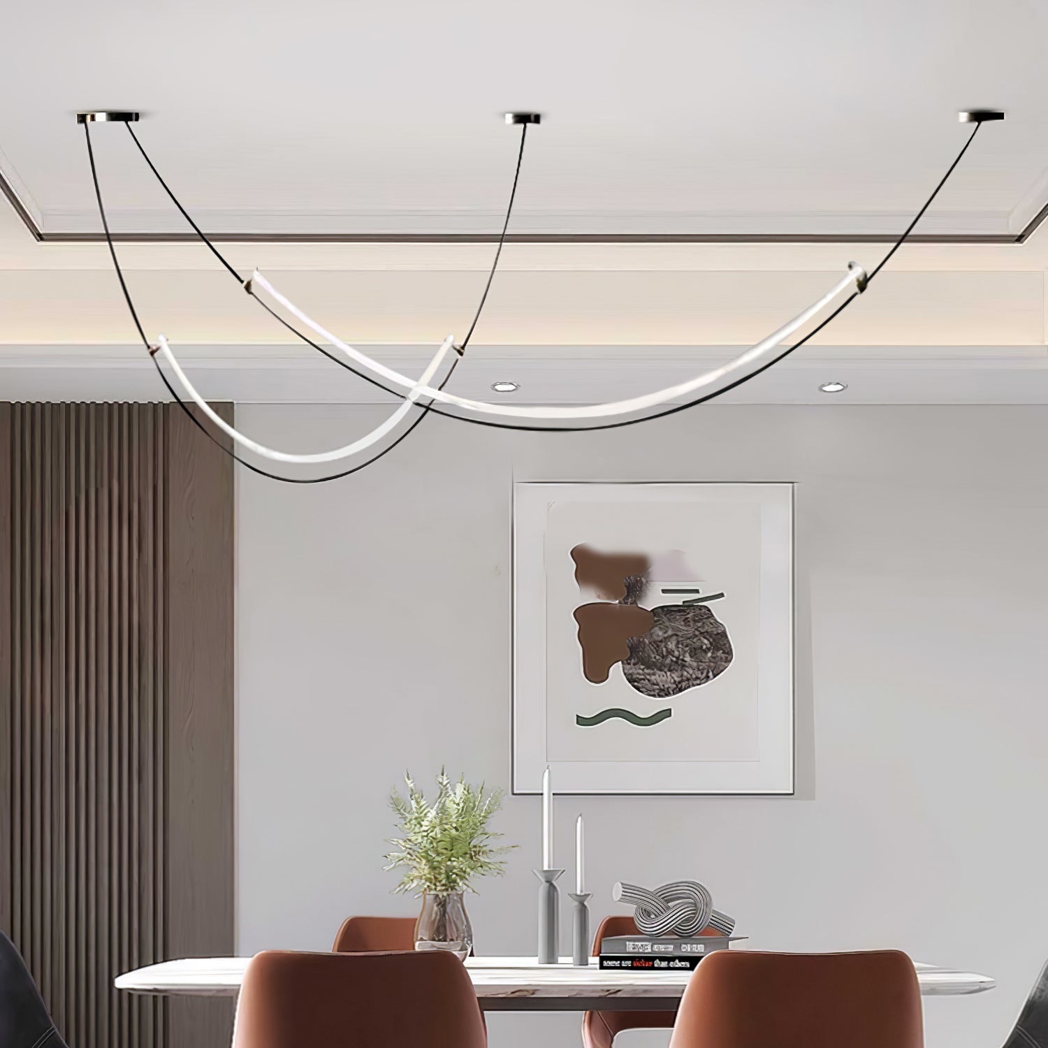 Zephira Curved LED Pendant Light