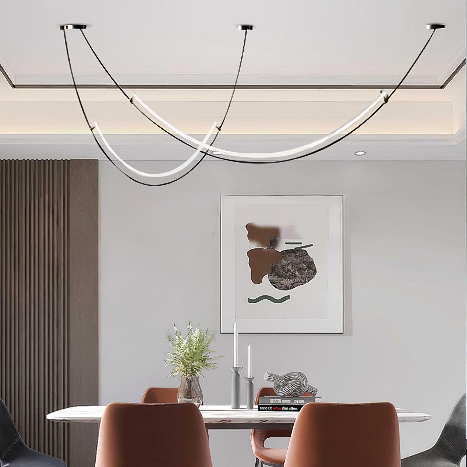 Zephira Curved LED Pendant Light