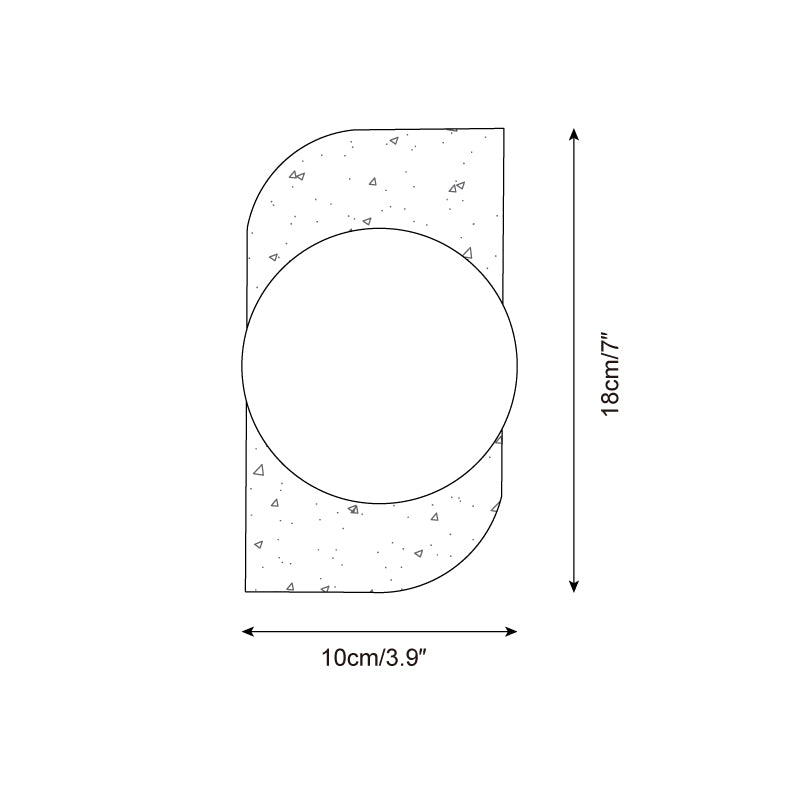 Ritta Travertine Wall Lamp