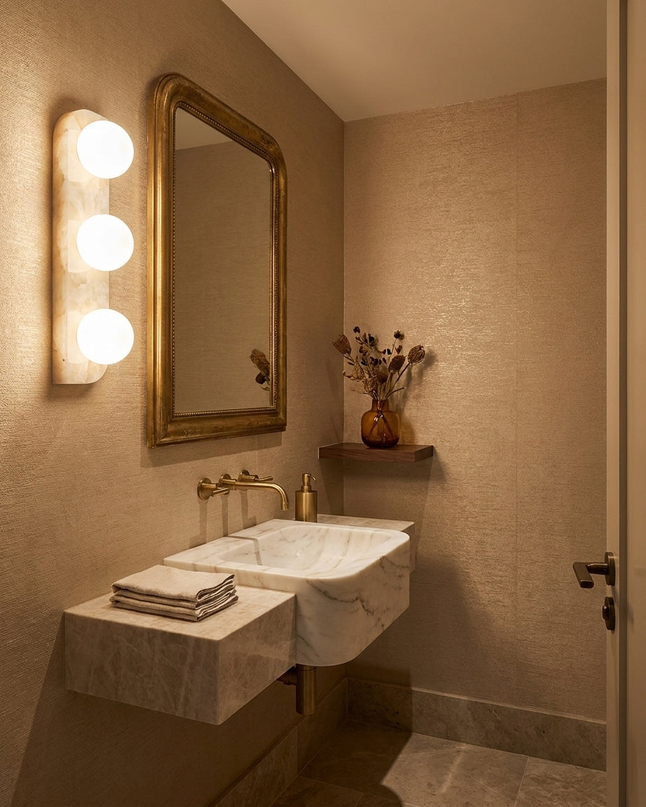 Onyx Alabaster Wall Sconce
