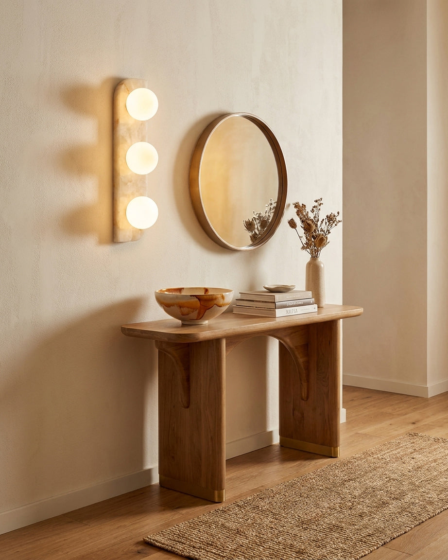 Onyx Alabaster Wall Sconce