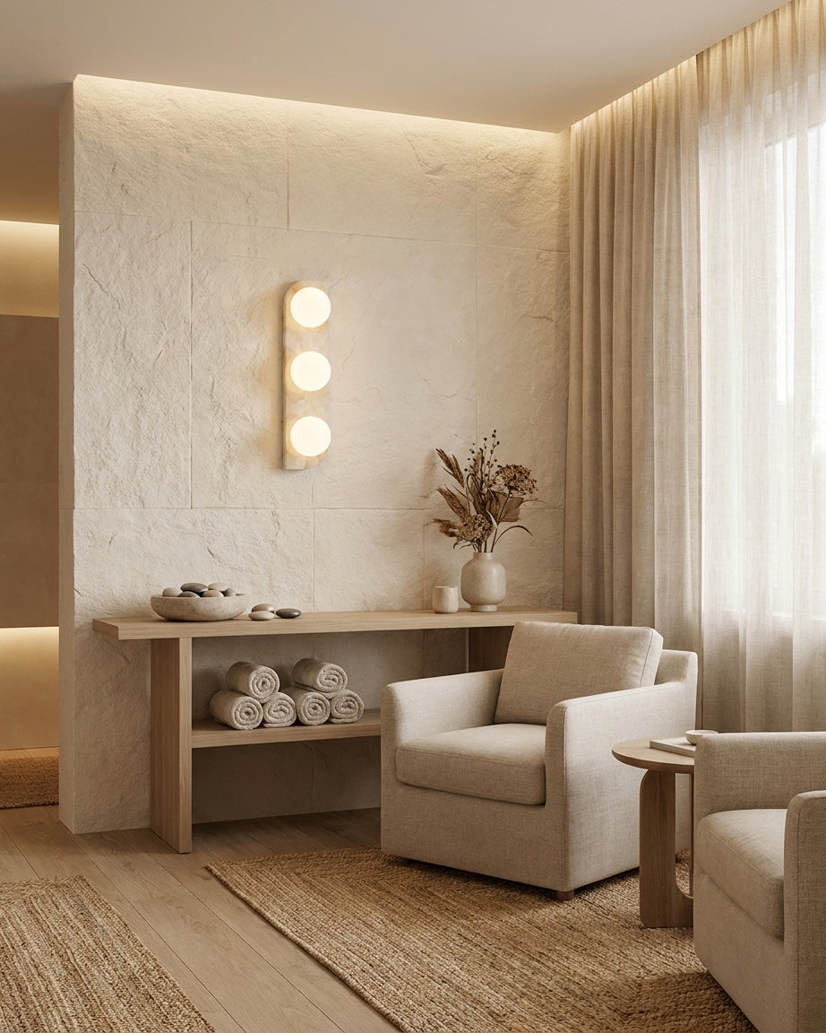 Onyx Alabaster Wall Sconce
