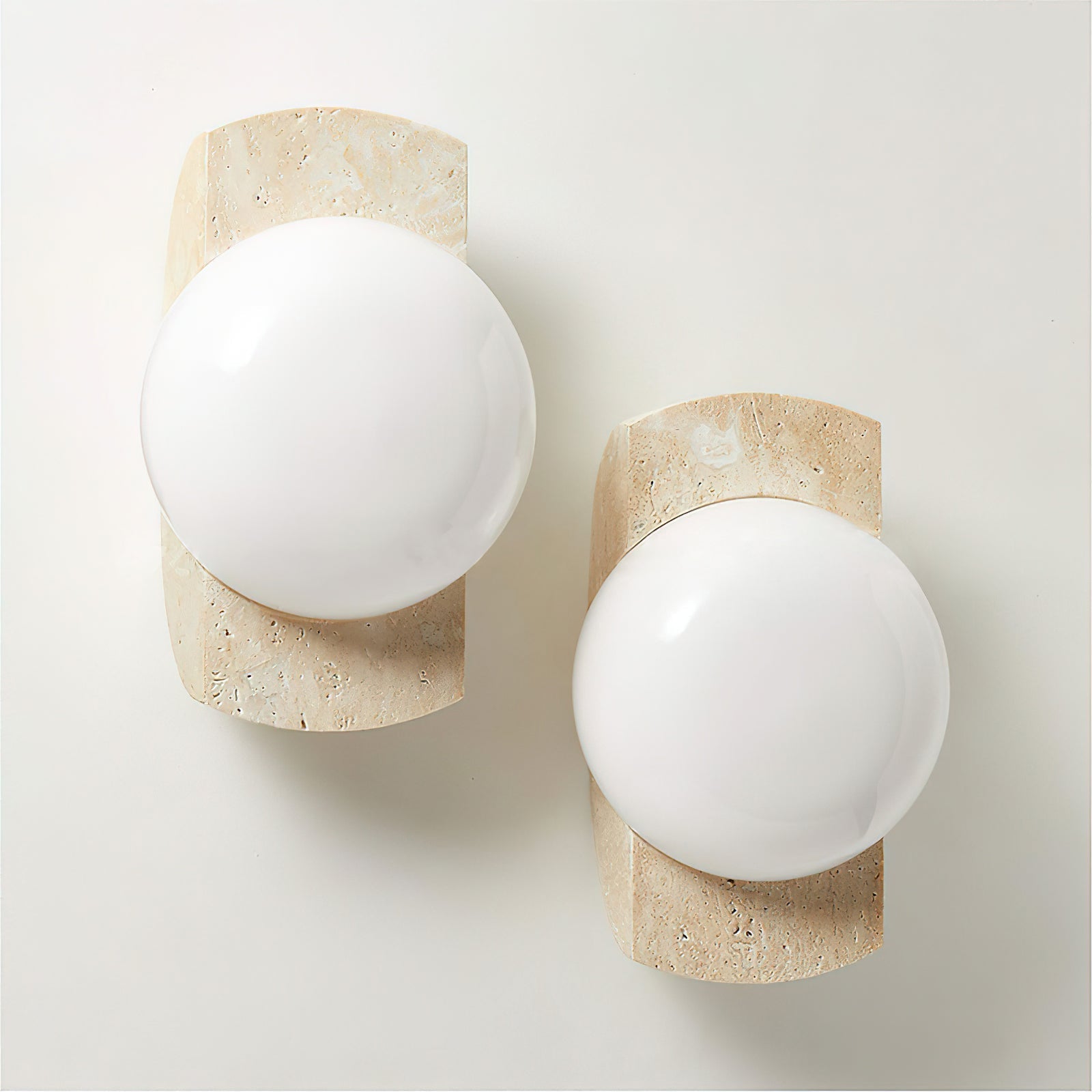 Aisle Wall Lamp Marble or  Travertine