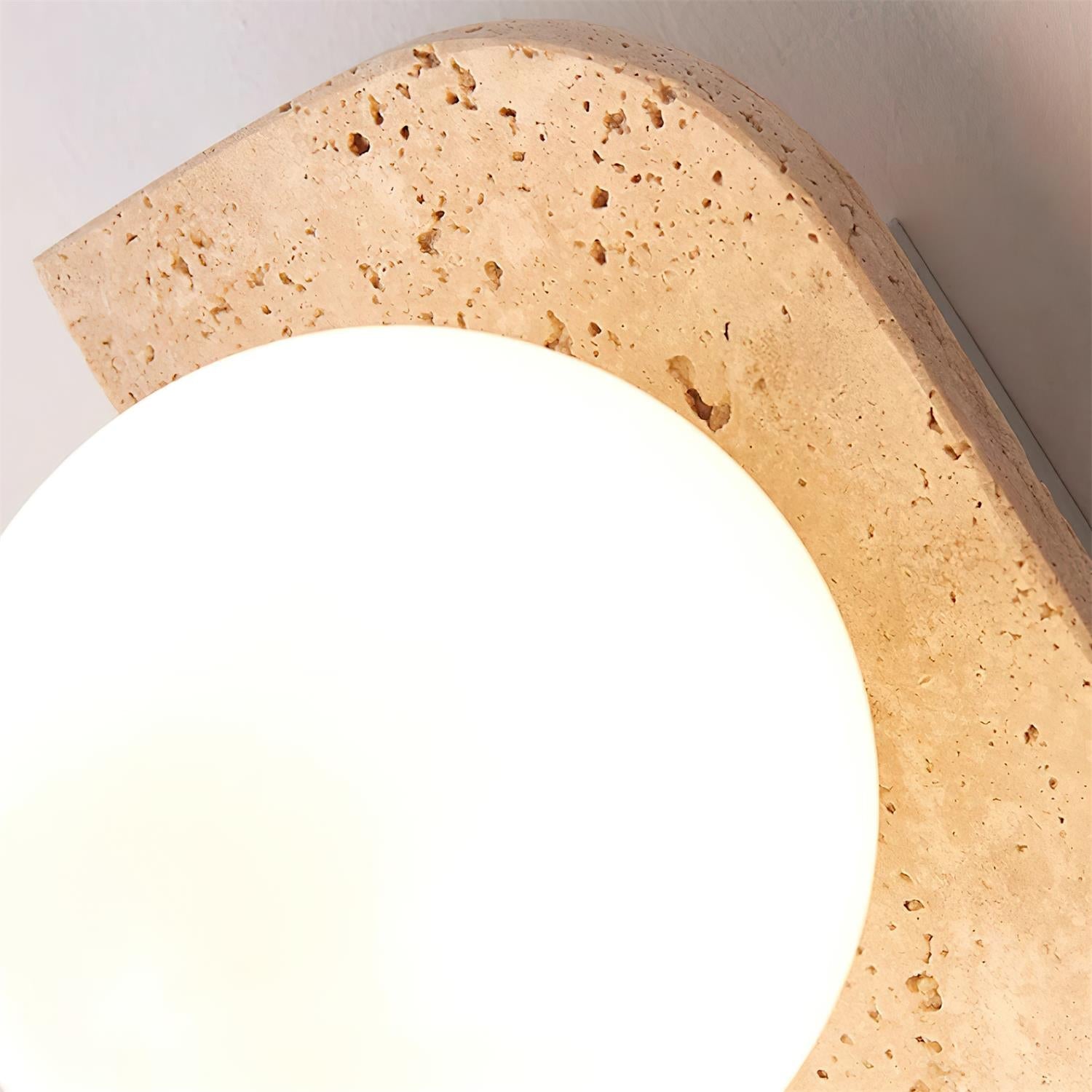 Ritta Travertine Wall Lamp