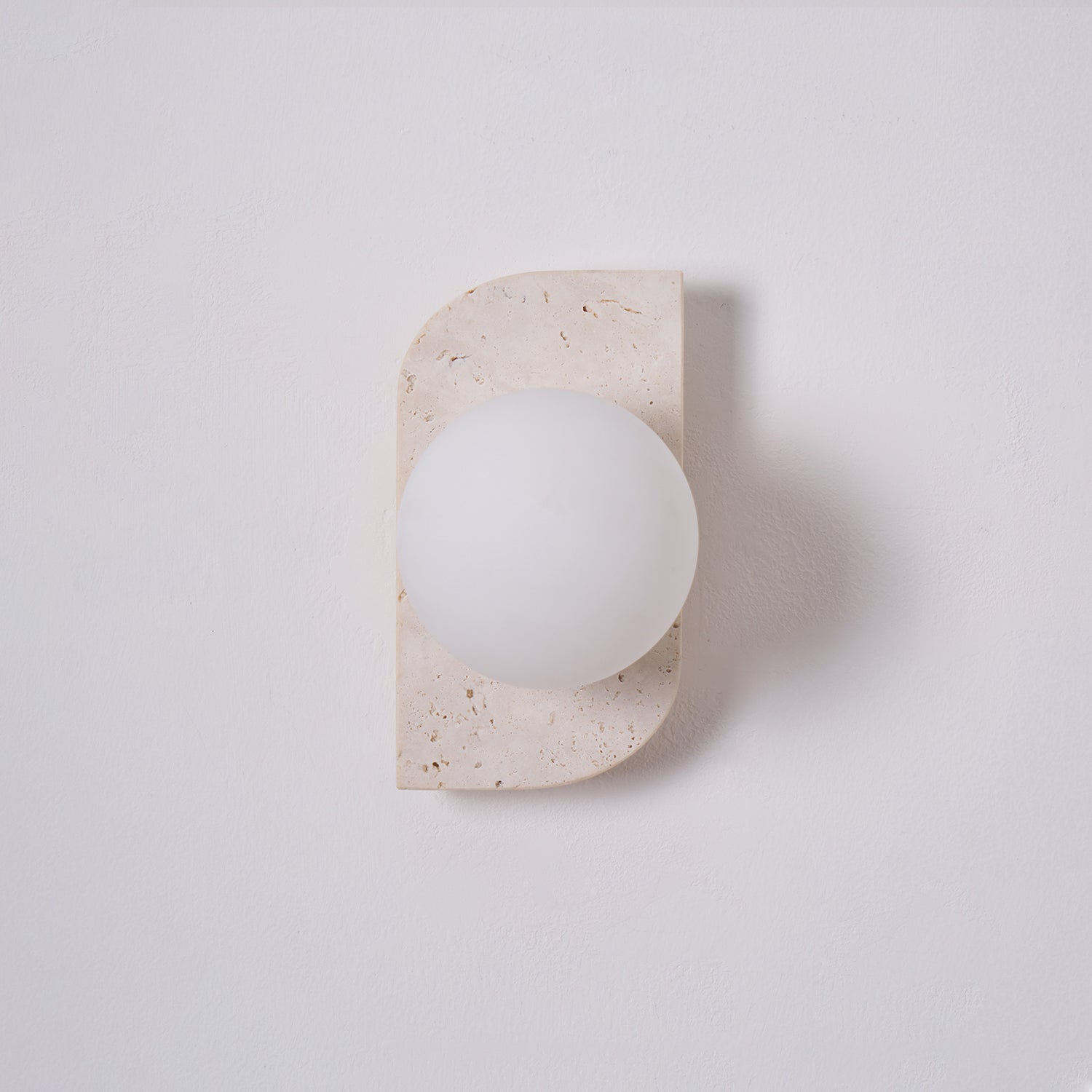 Alsilis Minimalist Travertine Wall Light-Neutral Decor
