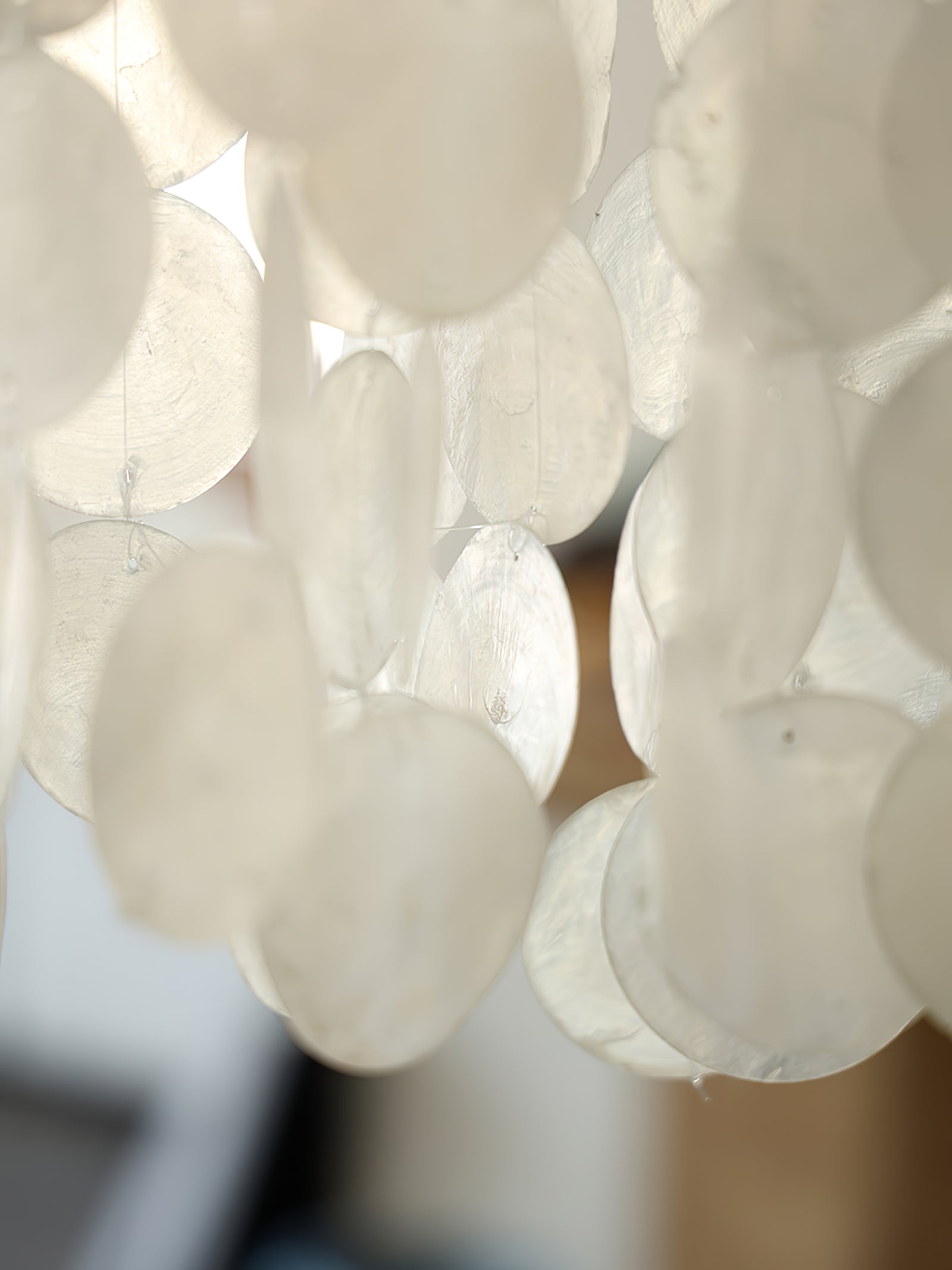 Eloryra Cascading Glass Chandelier-Neutral Decor