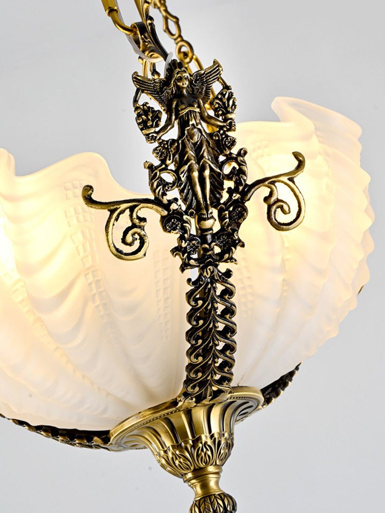 Nerina Brass Chandelier-Neutral Decor