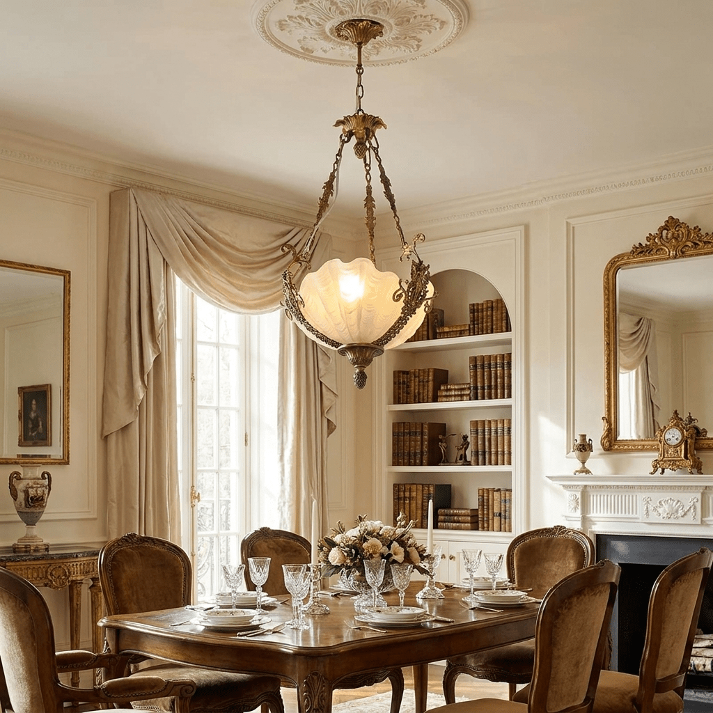 Nerina Brass Chandelier-Neutral Decor