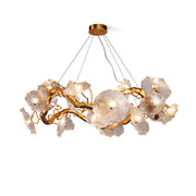 Avenhurst Lotus Glass Chandelier