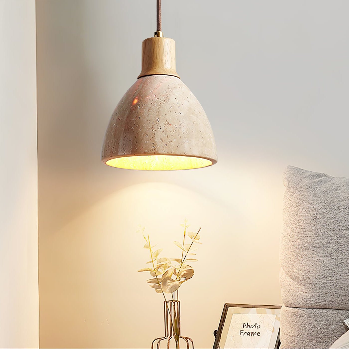 Rond Pendant Light-Neutral Decor