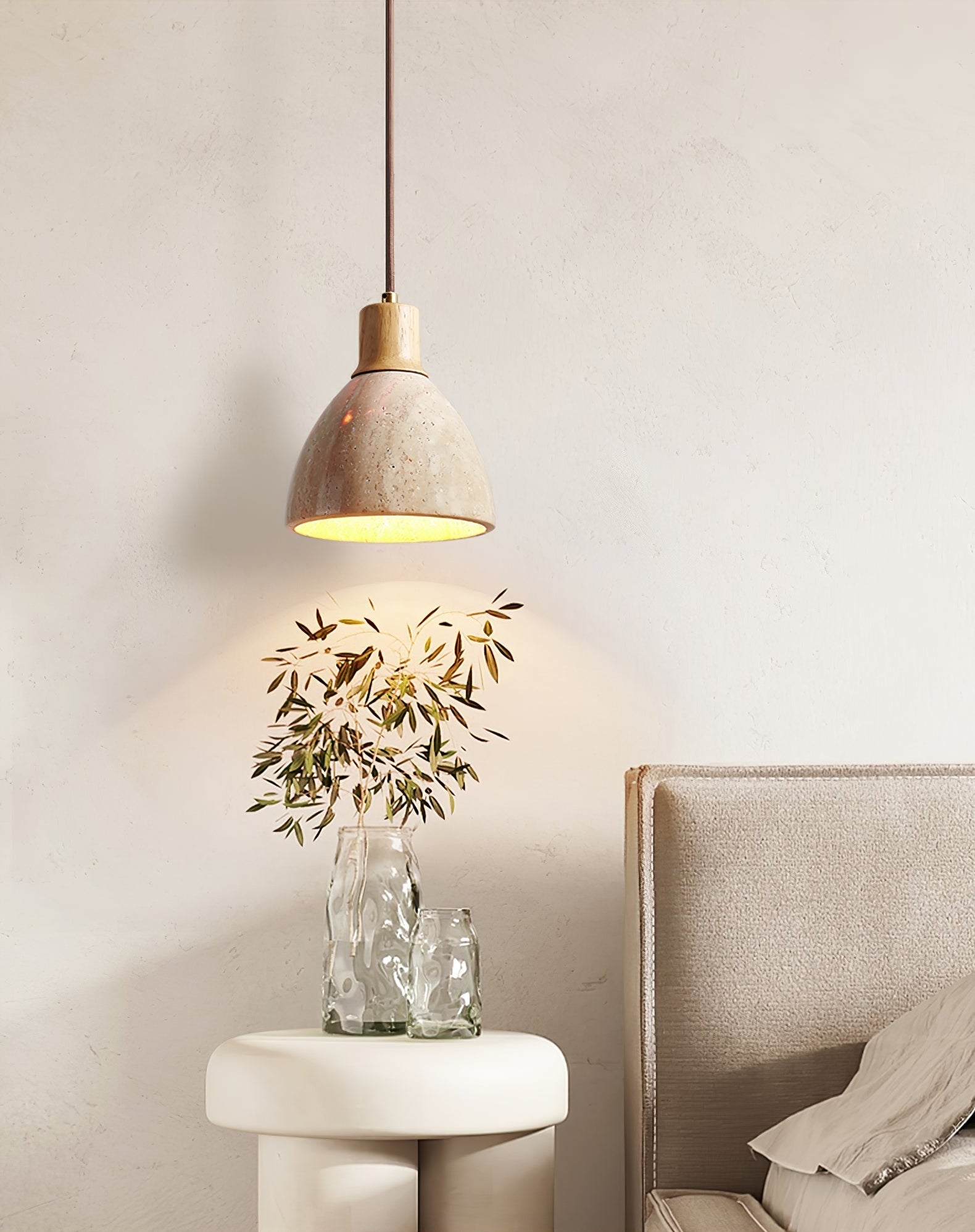 Rond Pendant Light-Neutral Decor