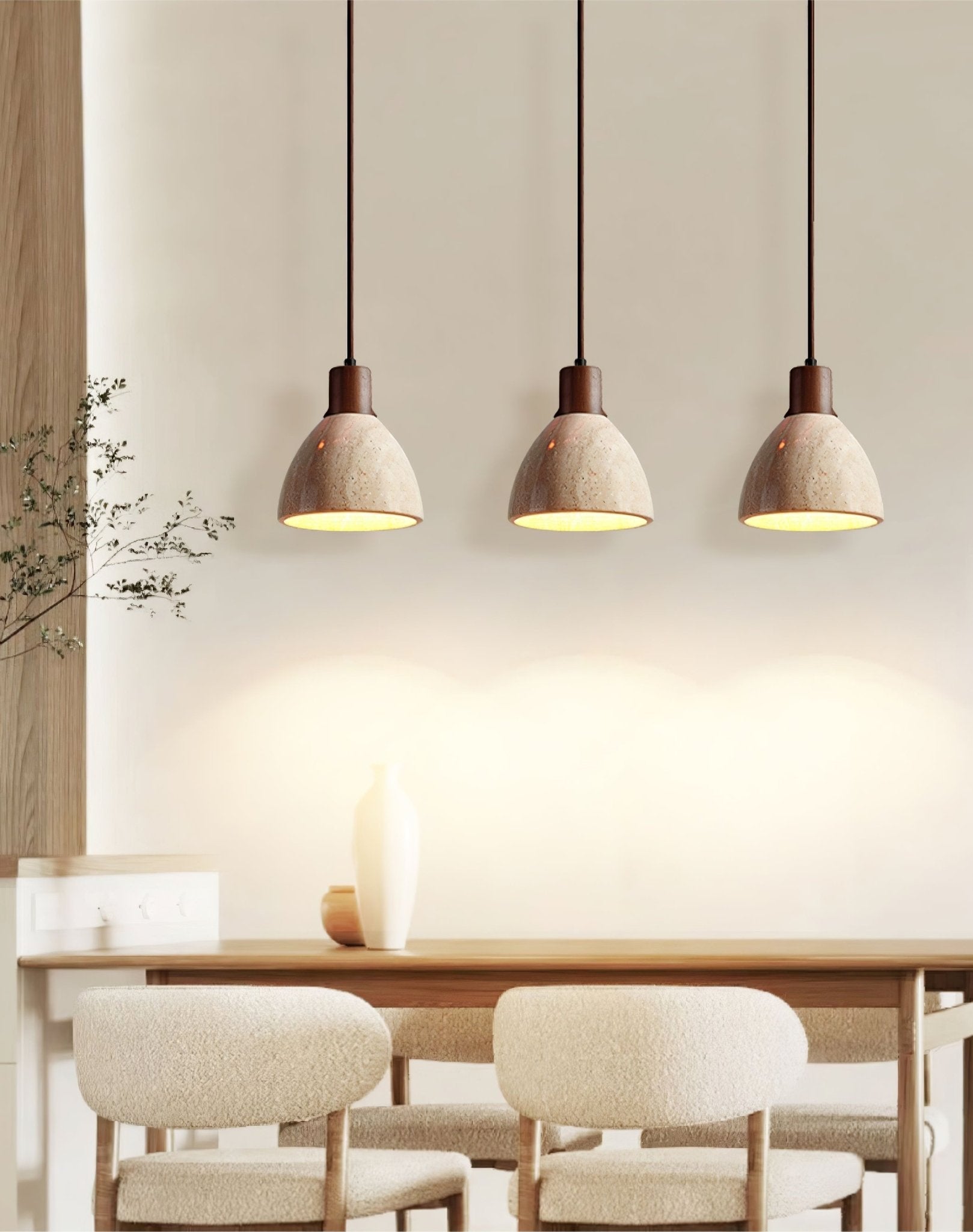 Rond Pendant Light-Neutral Decor