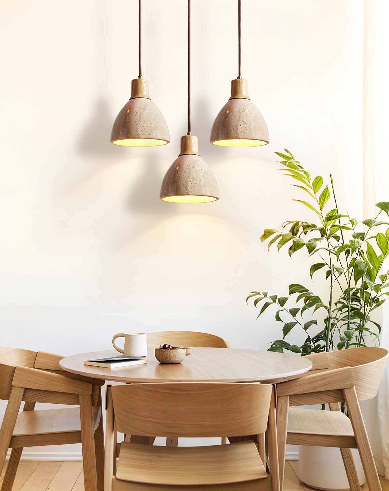 Rond Pendant Light-Neutral Decor