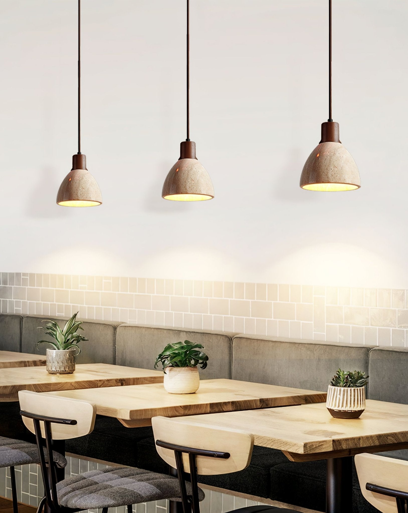 Rond Pendant Light-Neutral Decor
