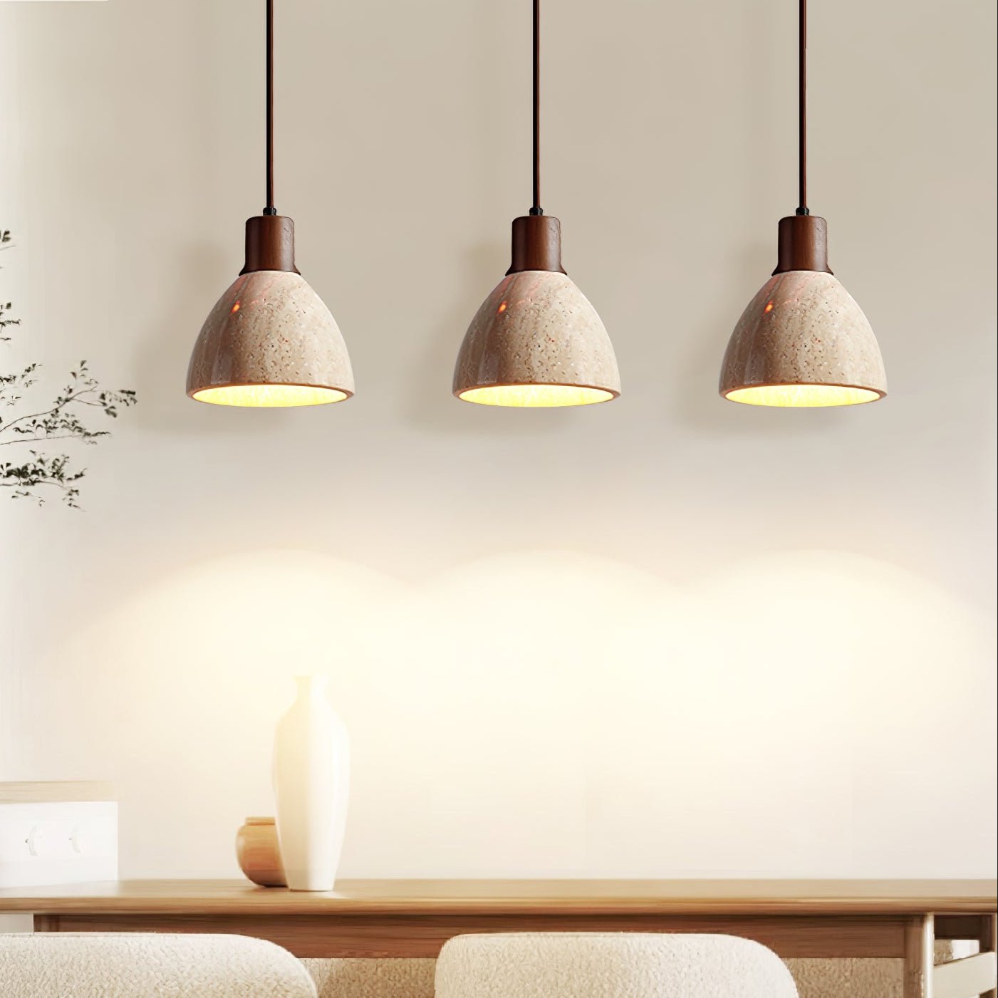Rond Pendant Light-Neutral Decor